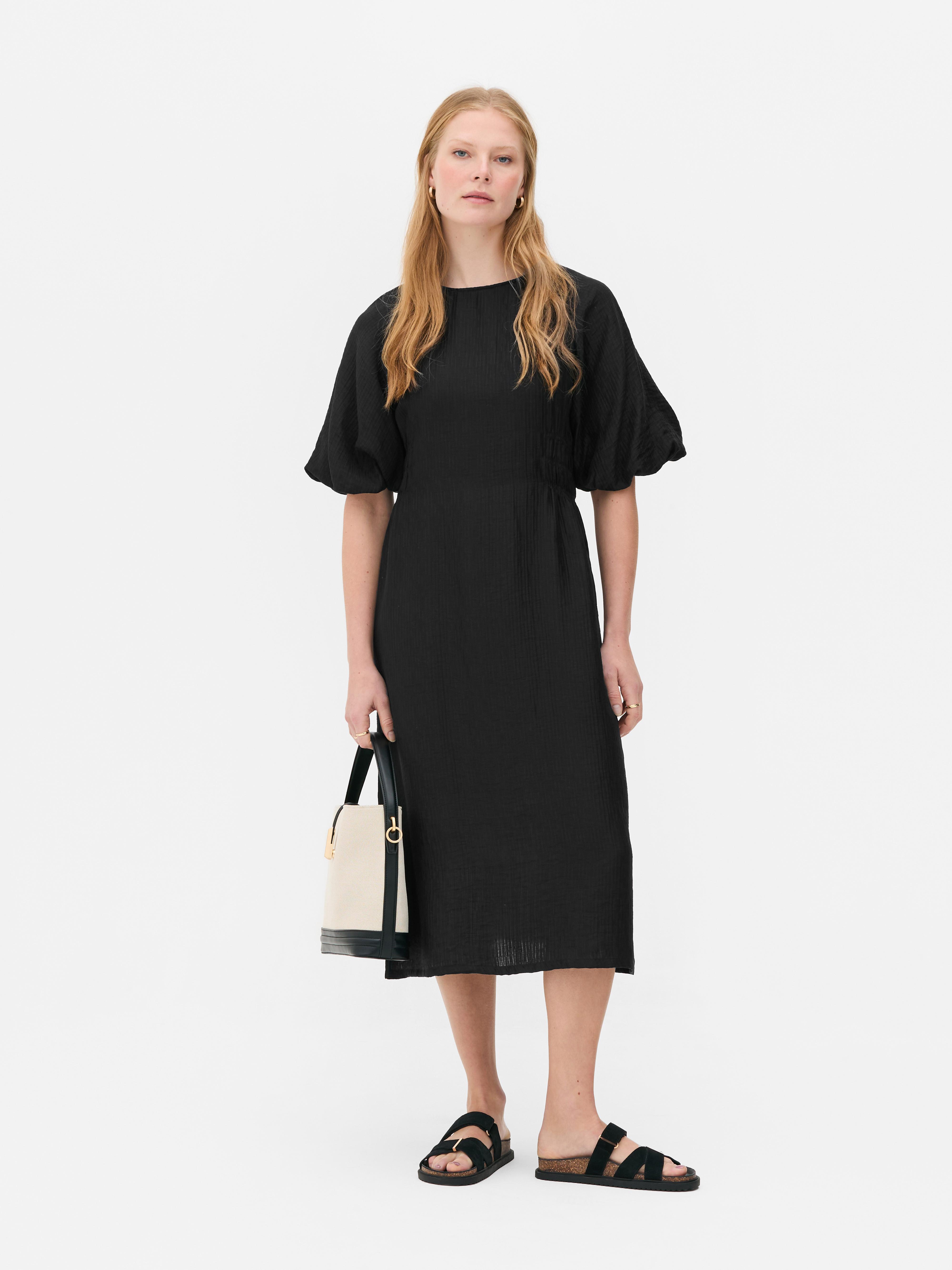 The Edit Puff Sleeve Dress
