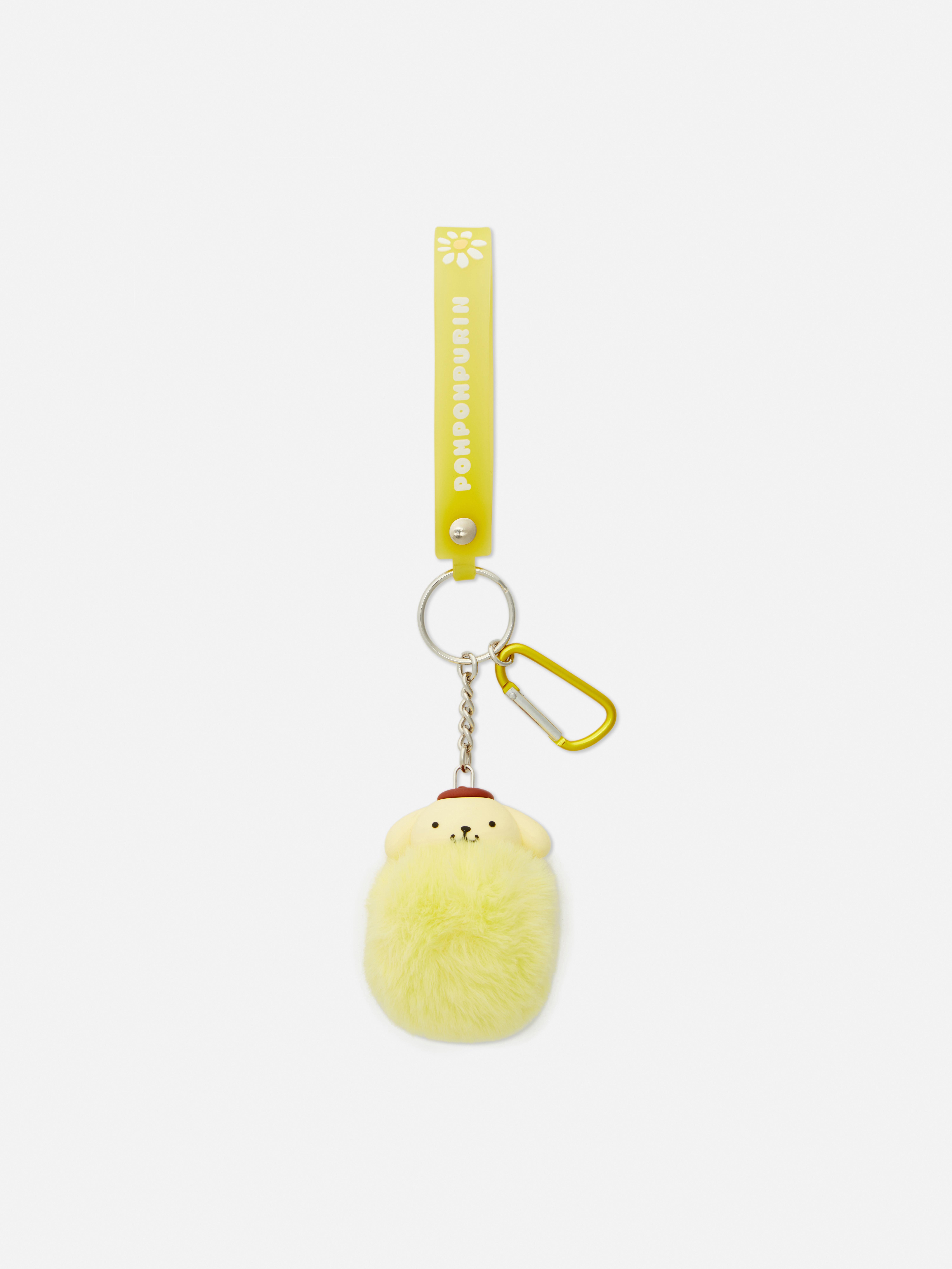 Pendente mala felpudo Hello Kitty Amarelo
