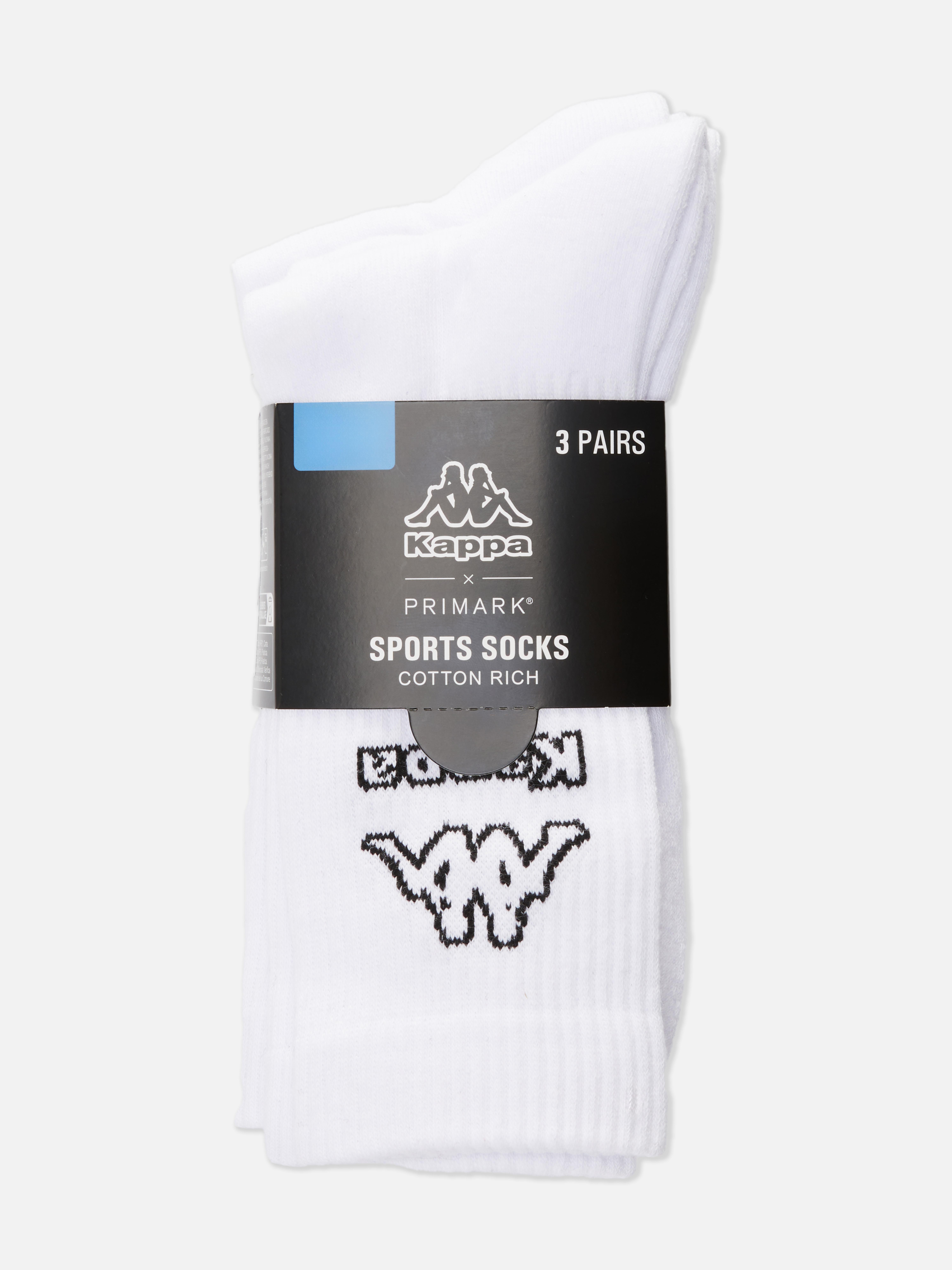 „Kappa x Primark“ Sportsocken, 3er-Pack
