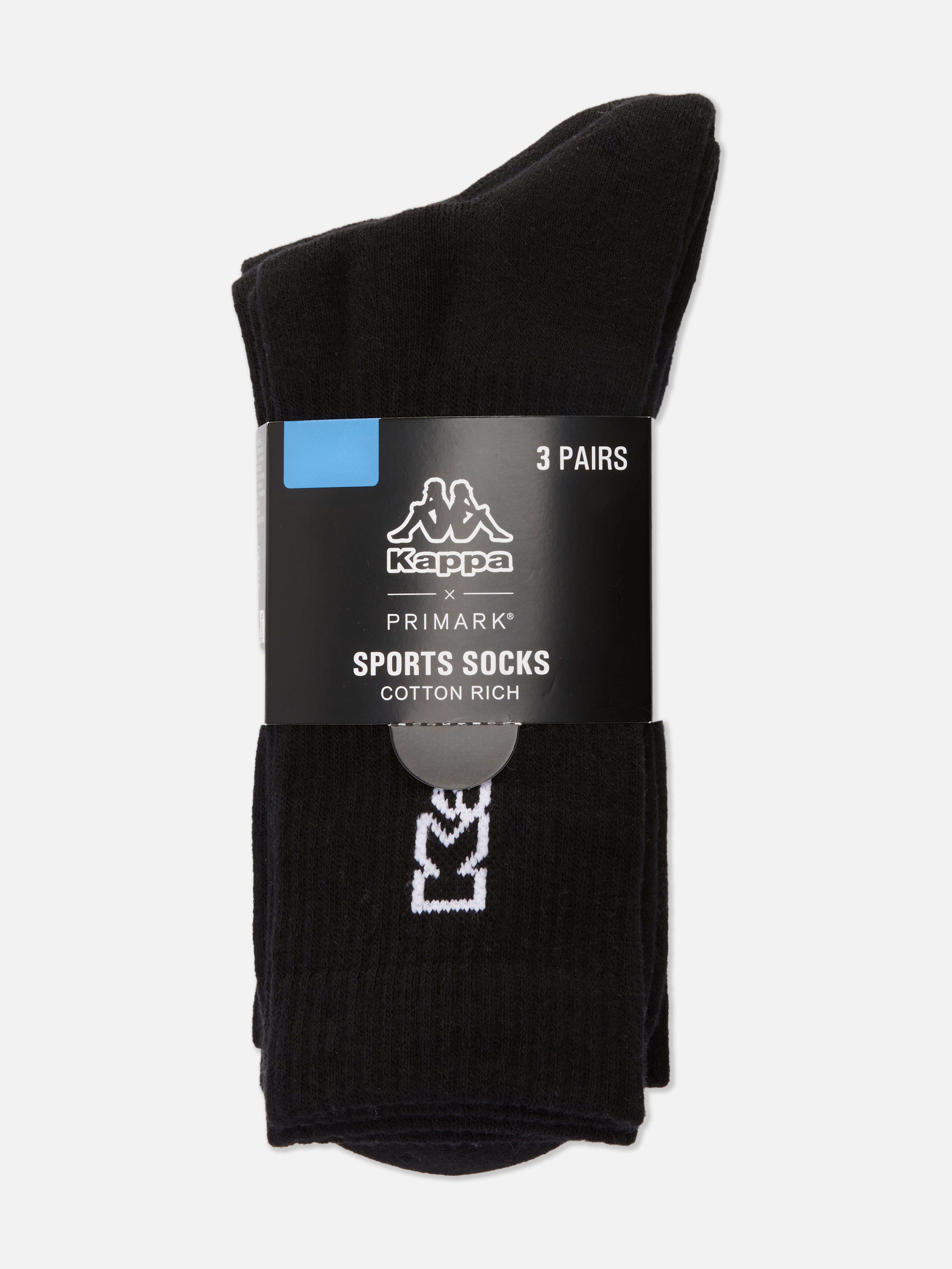 3pk Kappa x Primark Sports Socks