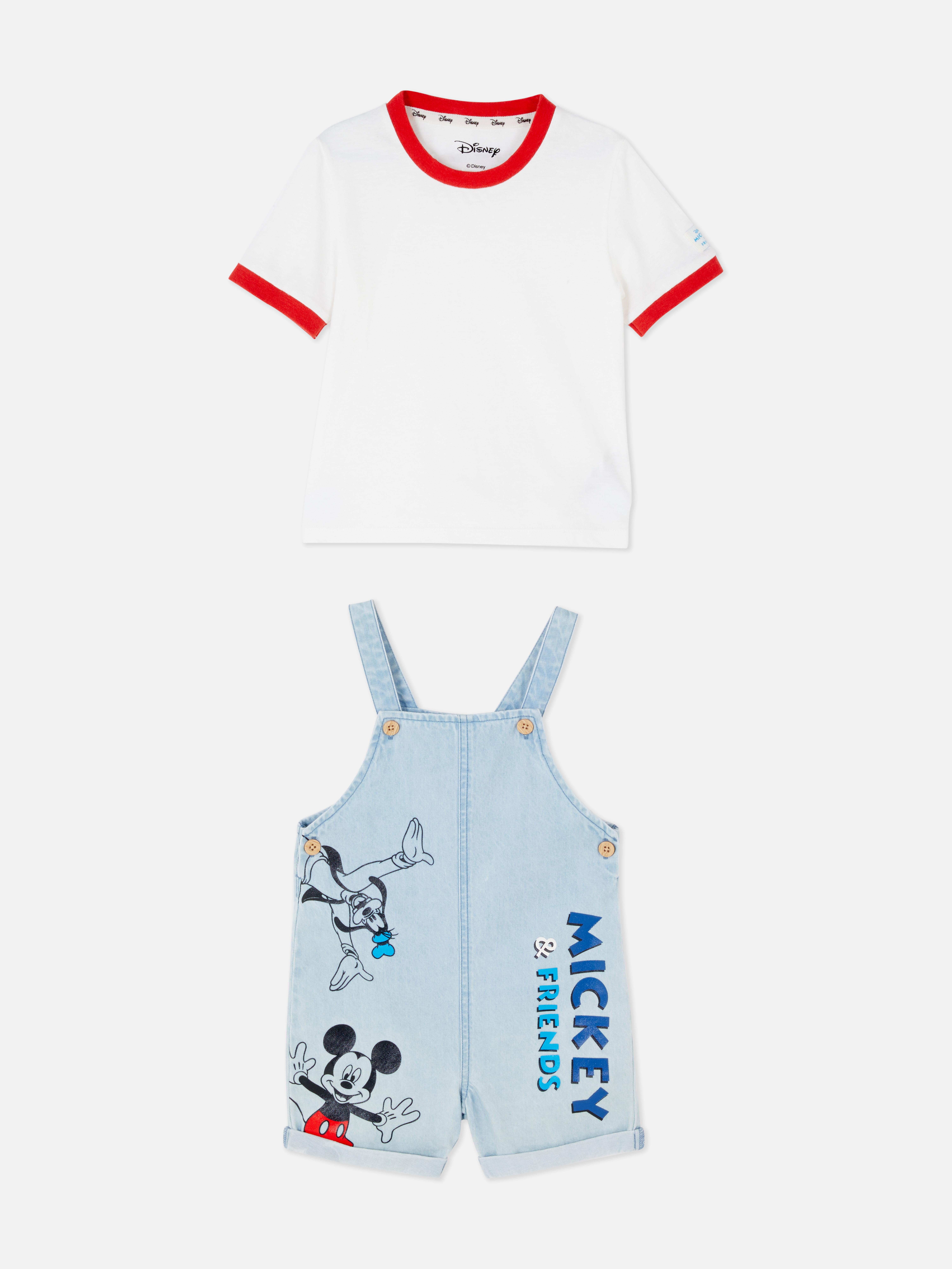 Disney’s Mickey Mouse Overalls Set