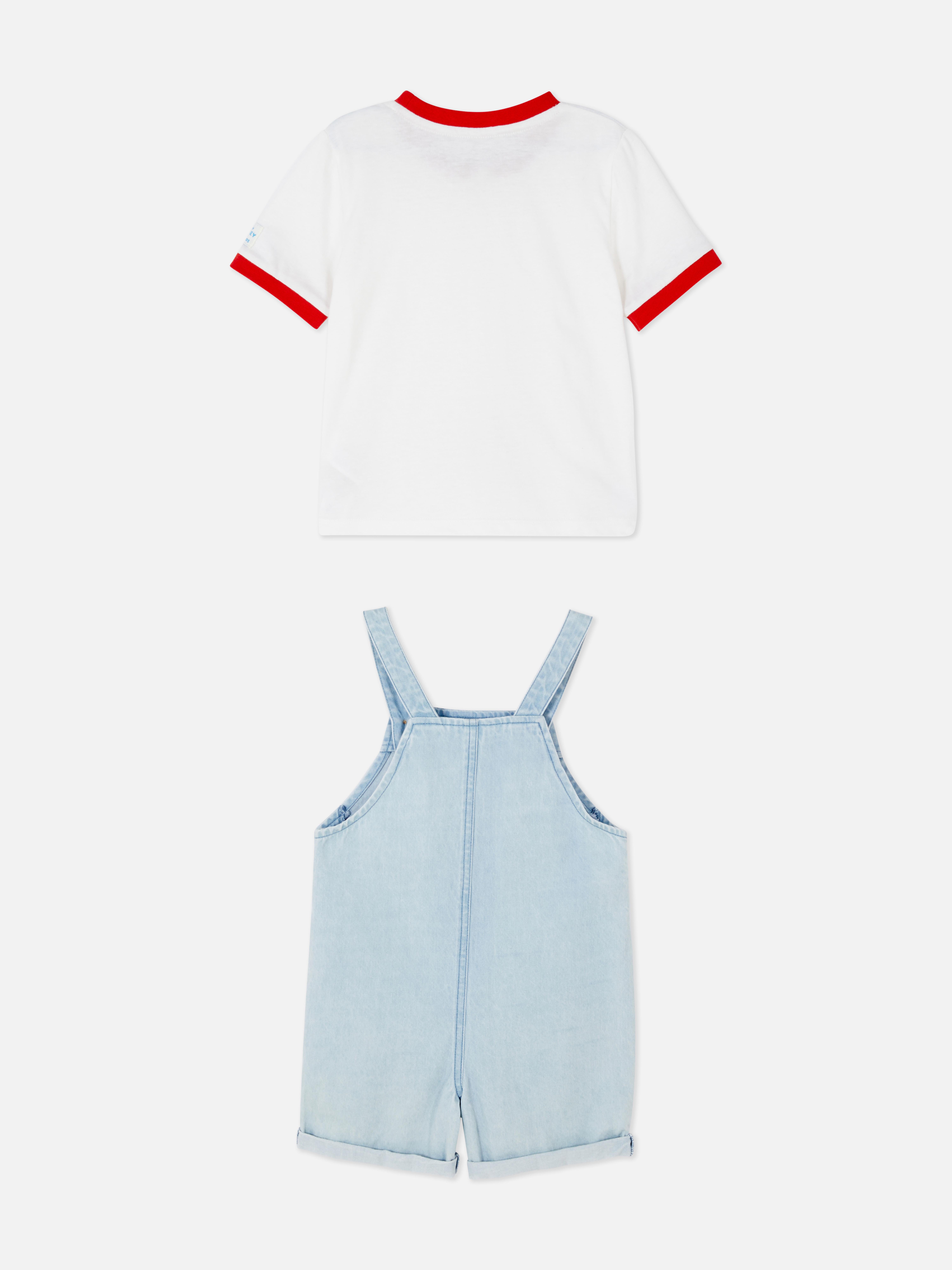 Disney’s Mickey Mouse Overalls Set