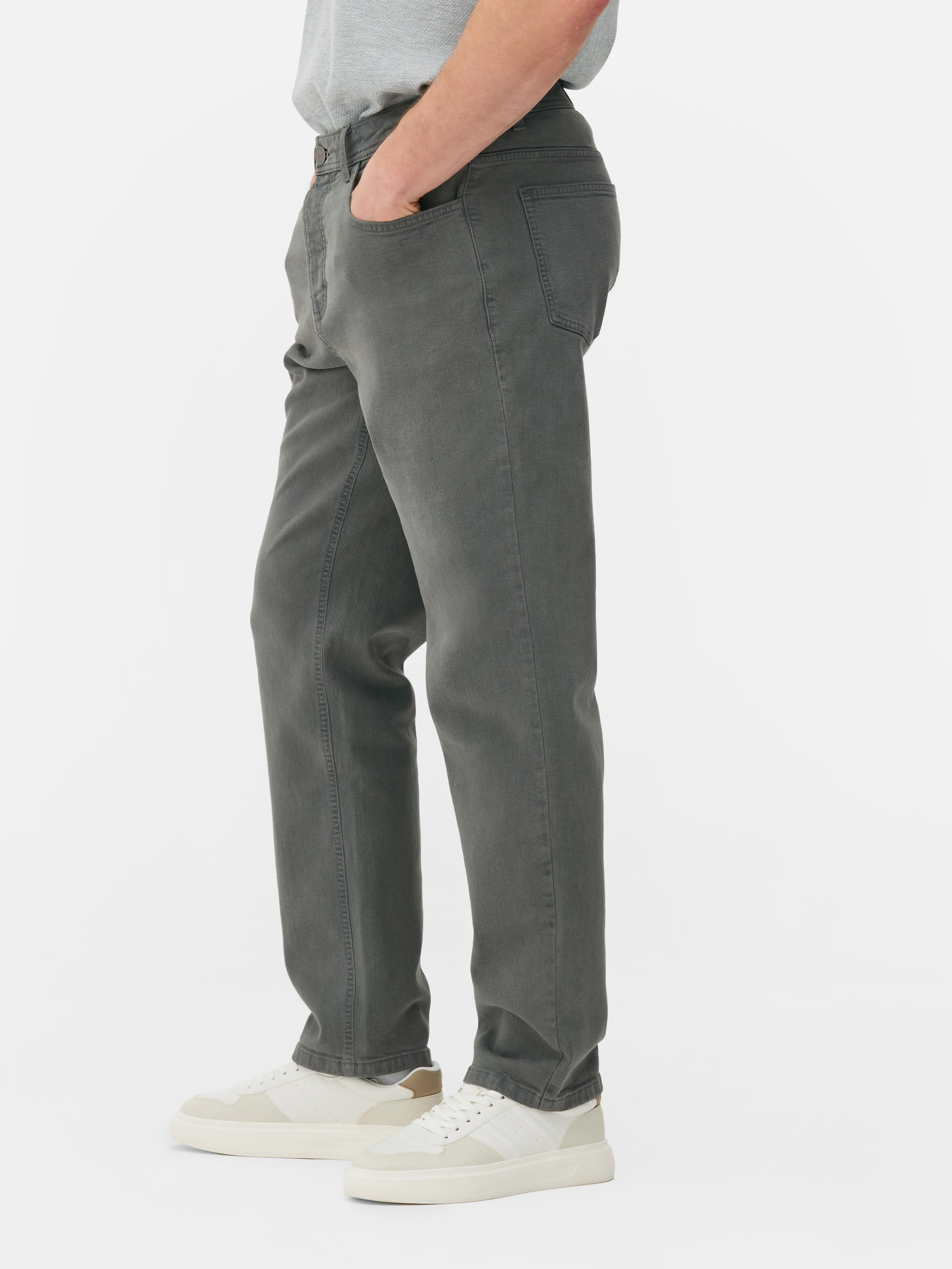 Stretch Straight Jeans