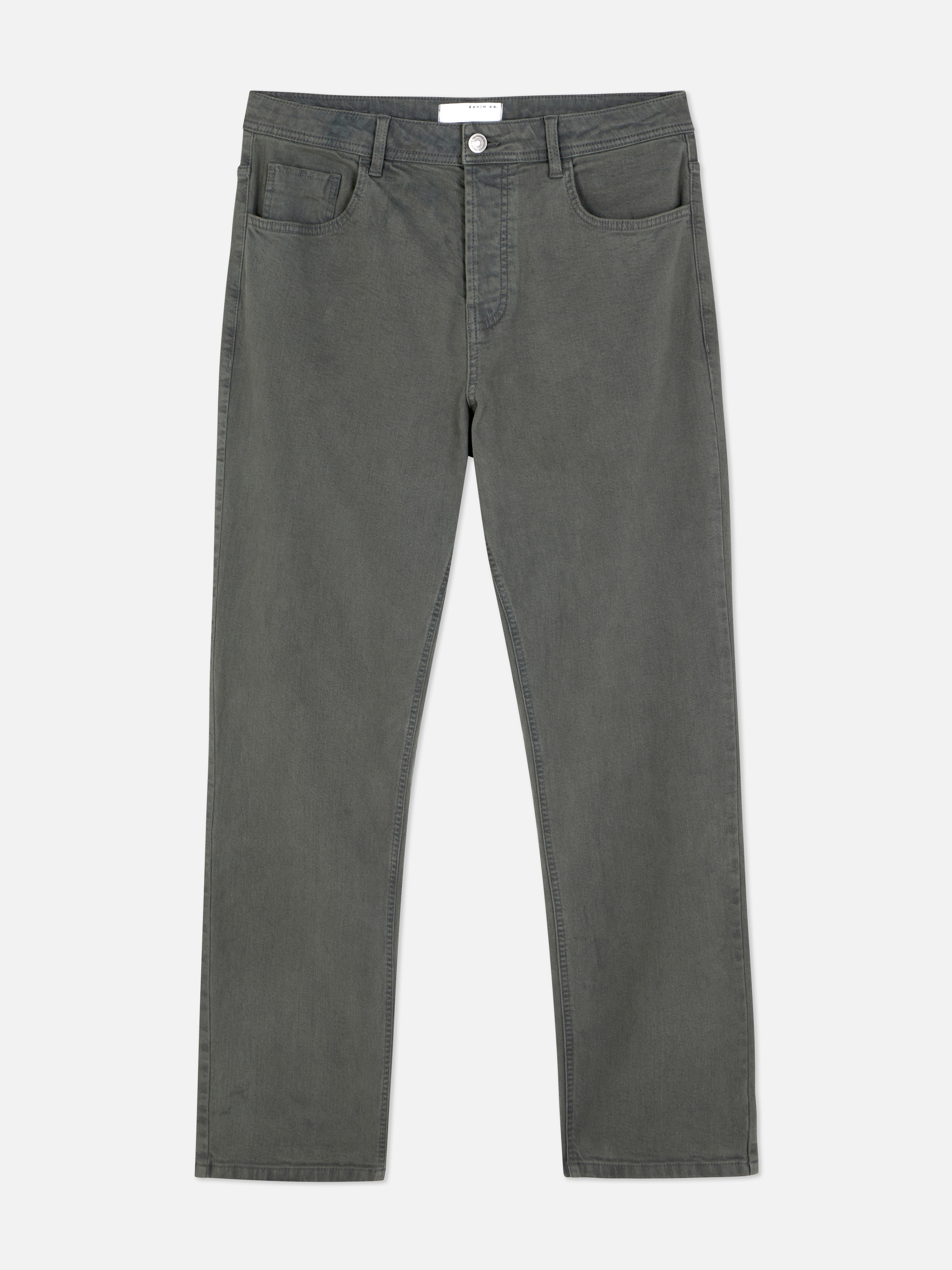 Stretch Straight Jeans