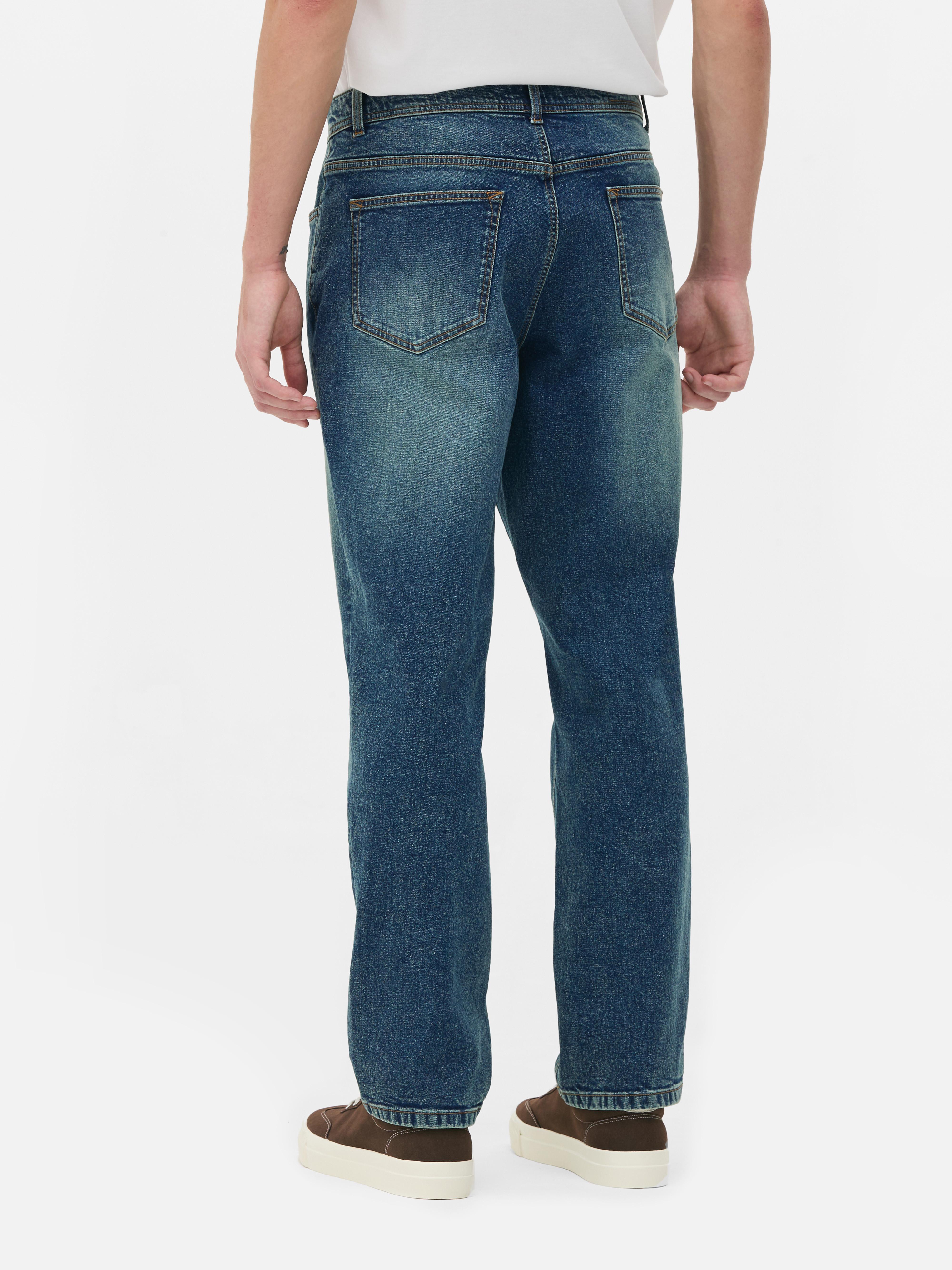 Stretch Straight Jeans