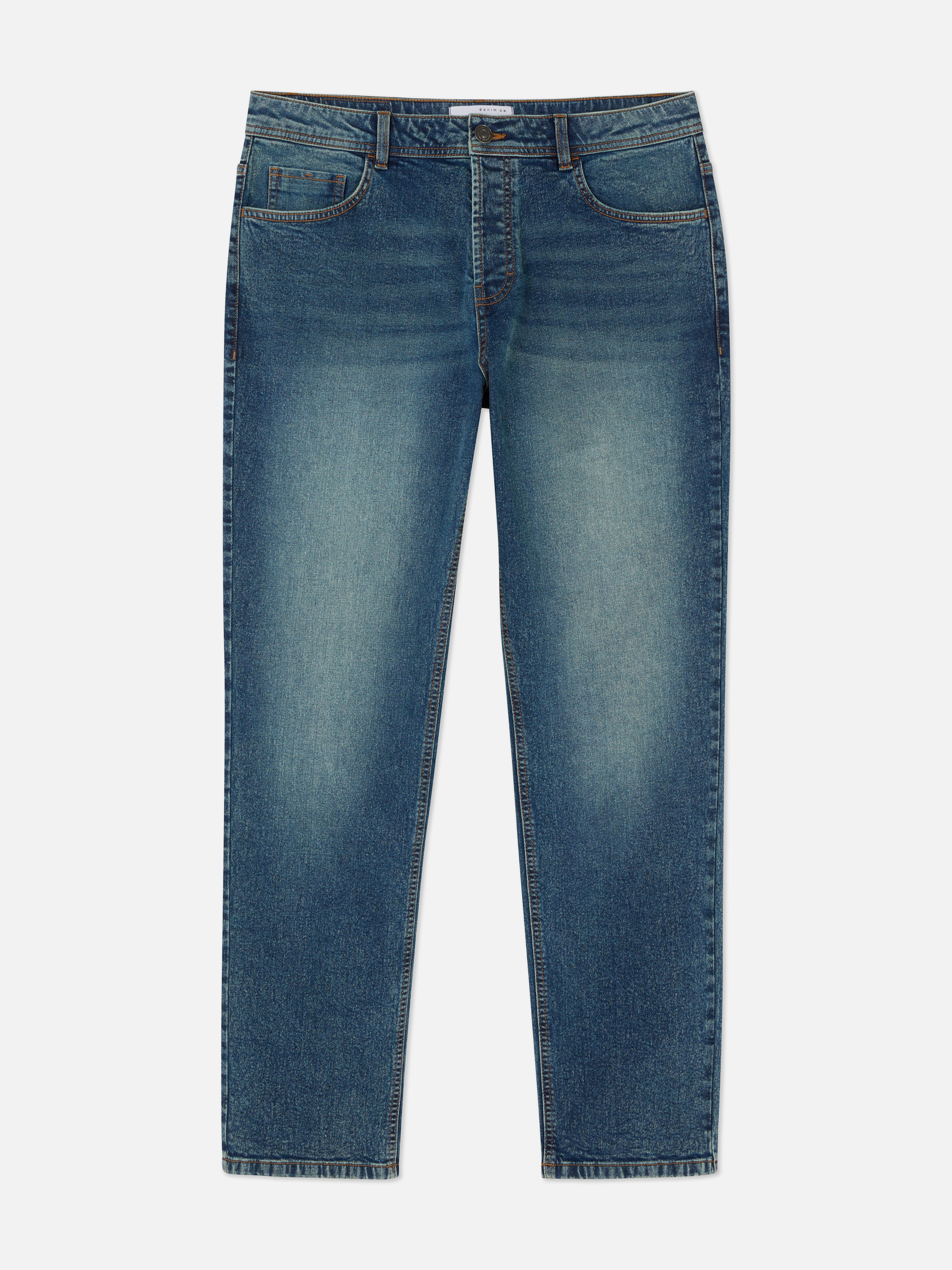 Stretch Straight Jeans