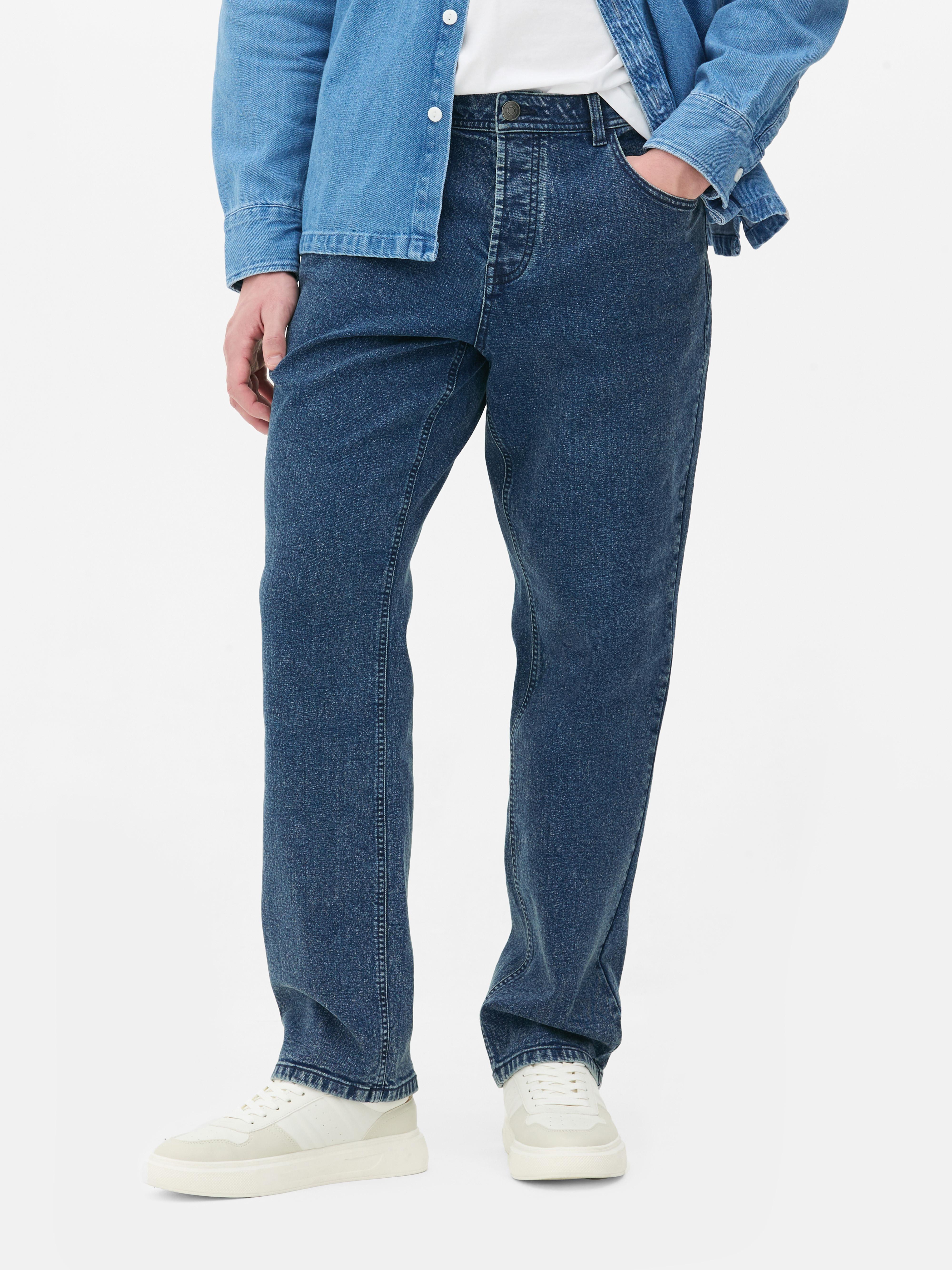 Stretch Straight Jeans