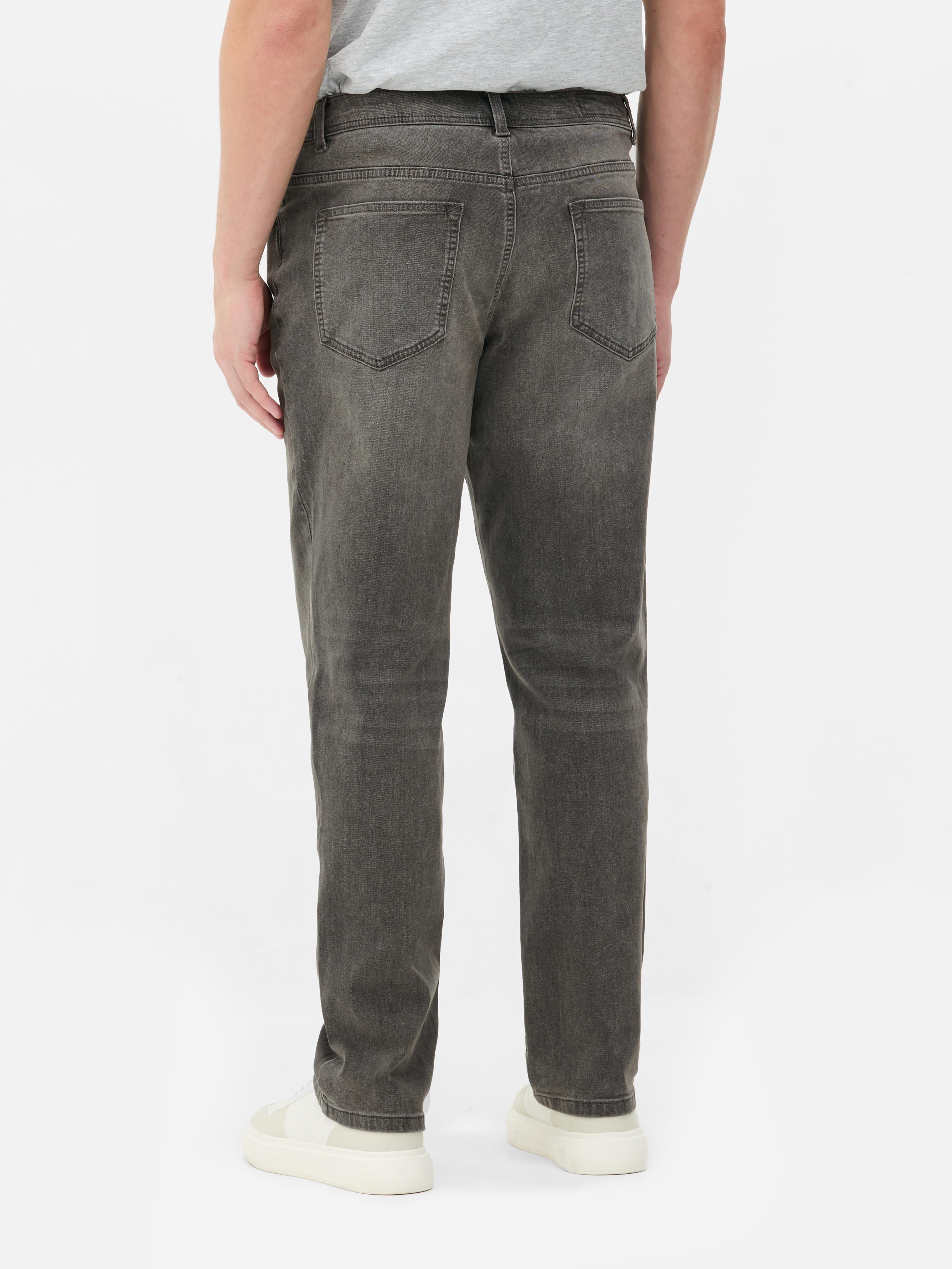 Stretch Straight Jeans