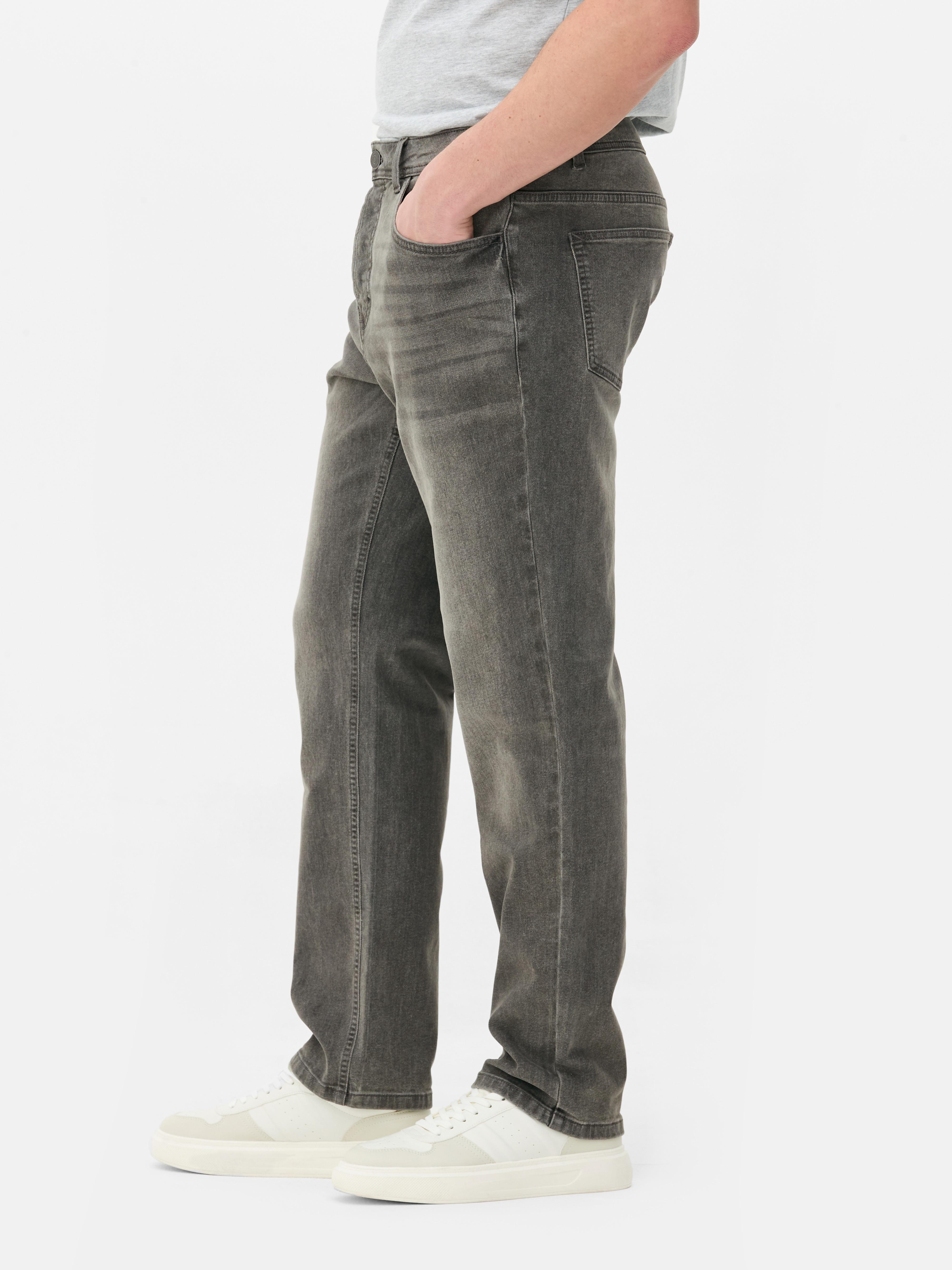 Stretch Straight Jeans