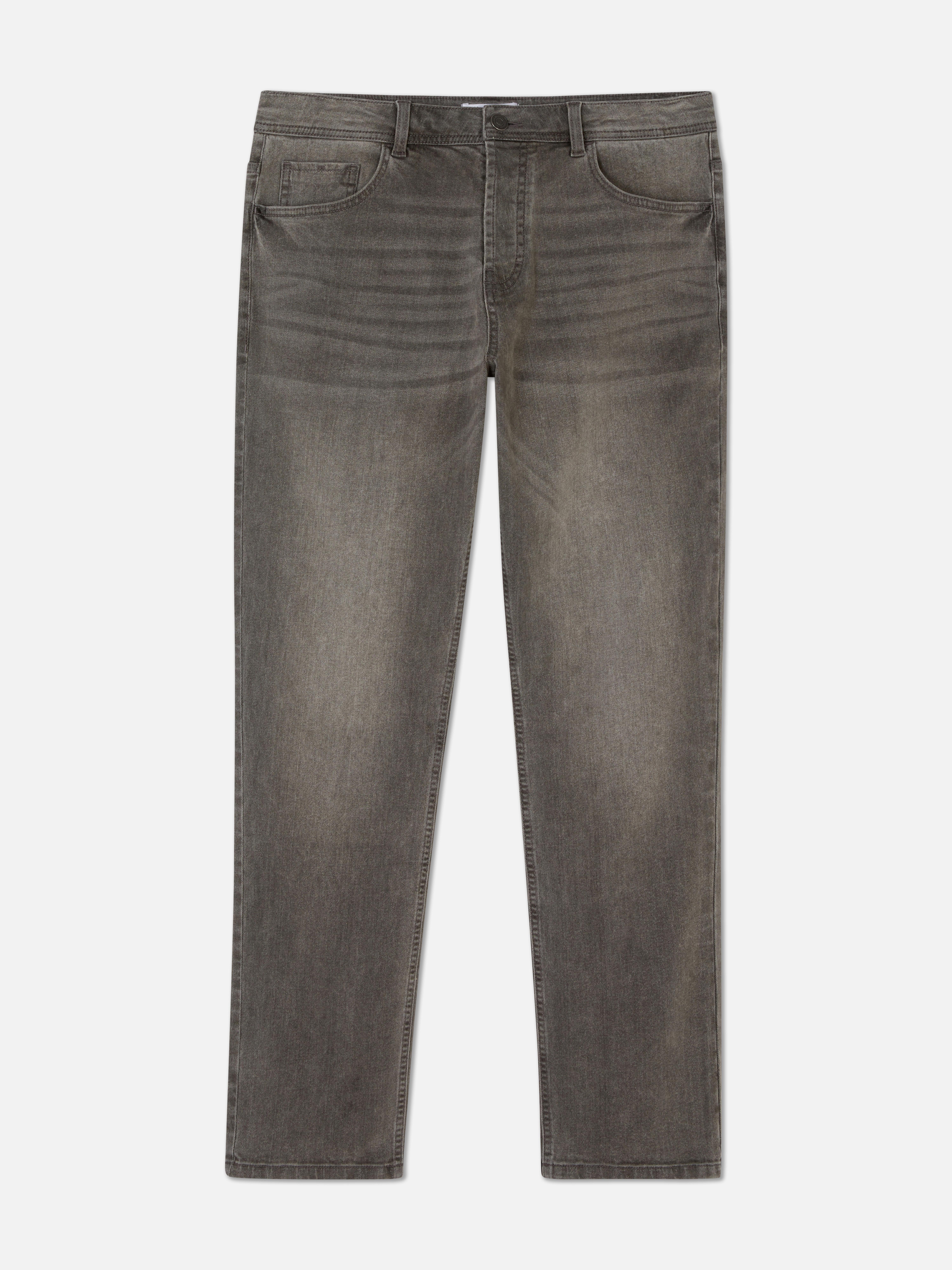 Stretch Straight Jeans