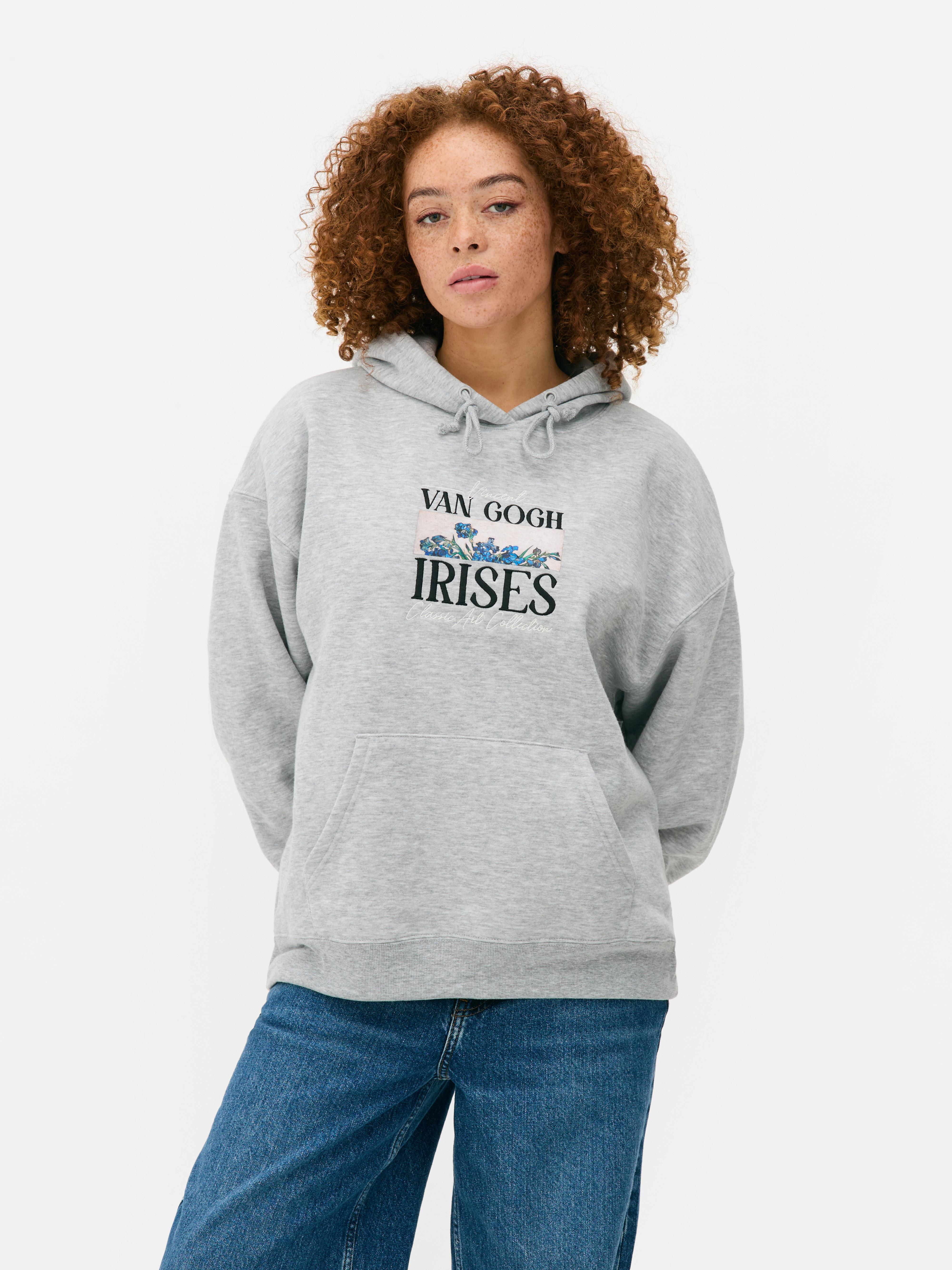 Vincent Van Gogh Irises Hoodie