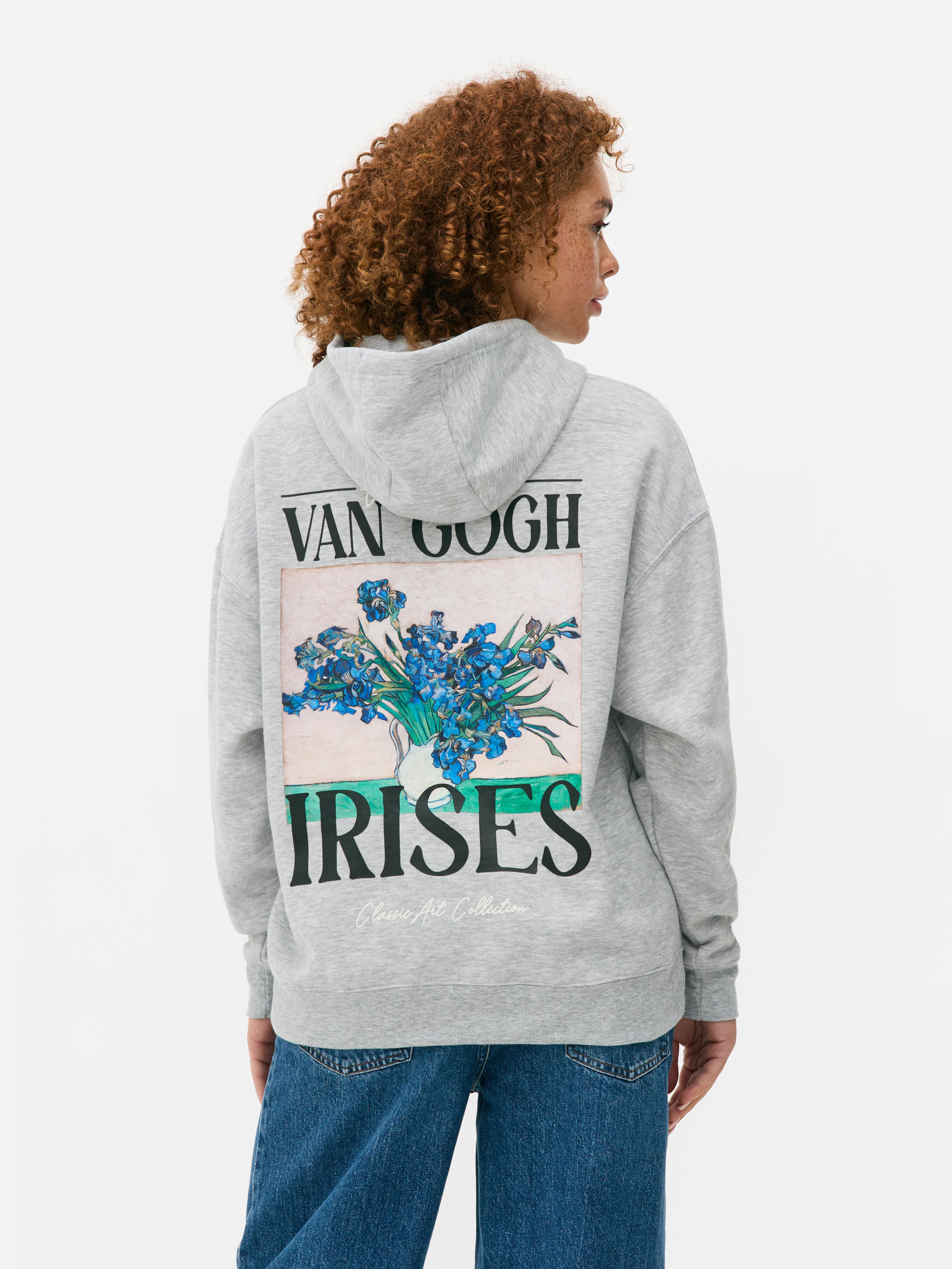 Vincent Van Gogh Irises Hoodie