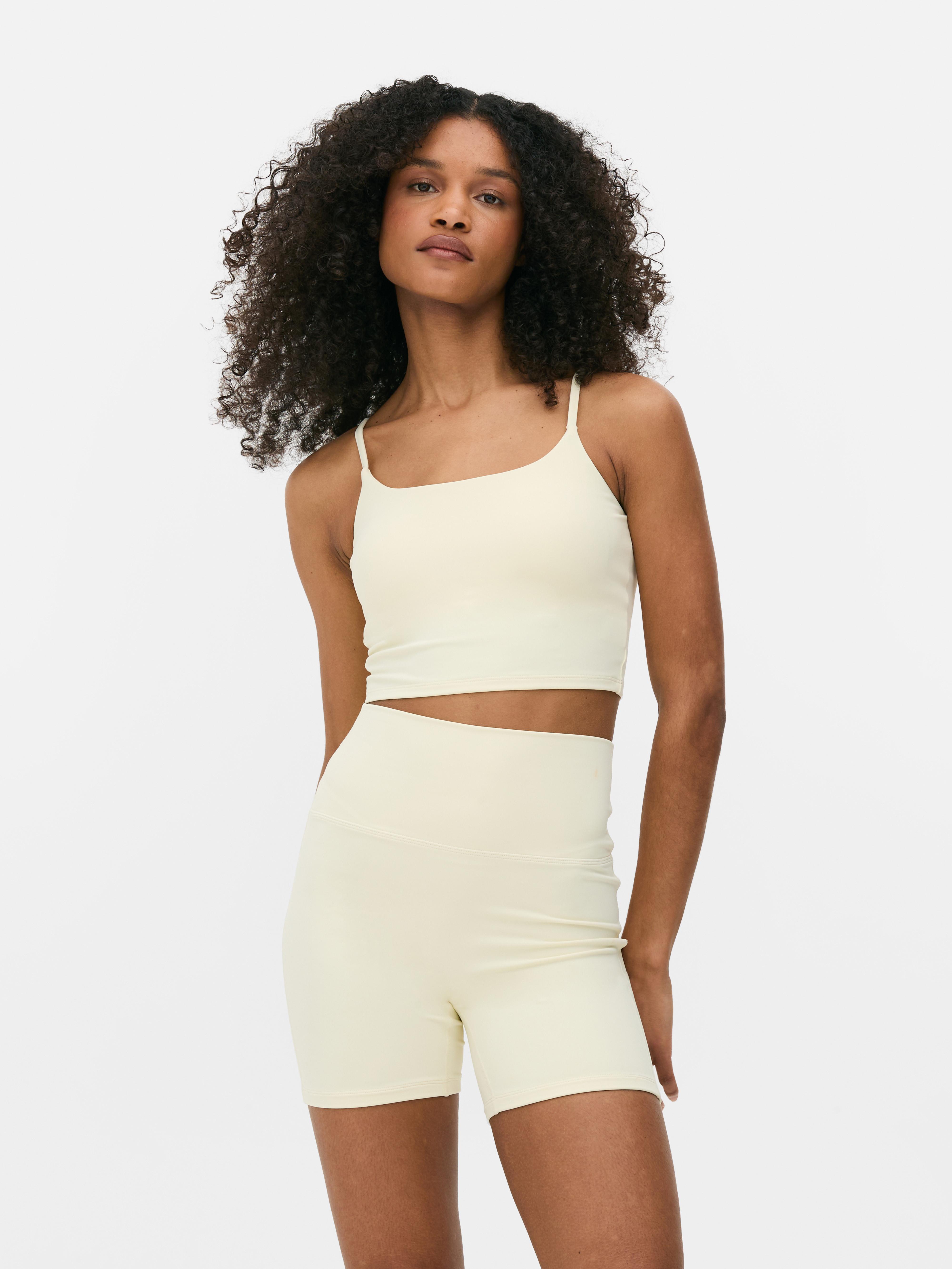 Butterweiches, kurzes Trägertop - Gelb - Damen | Primark