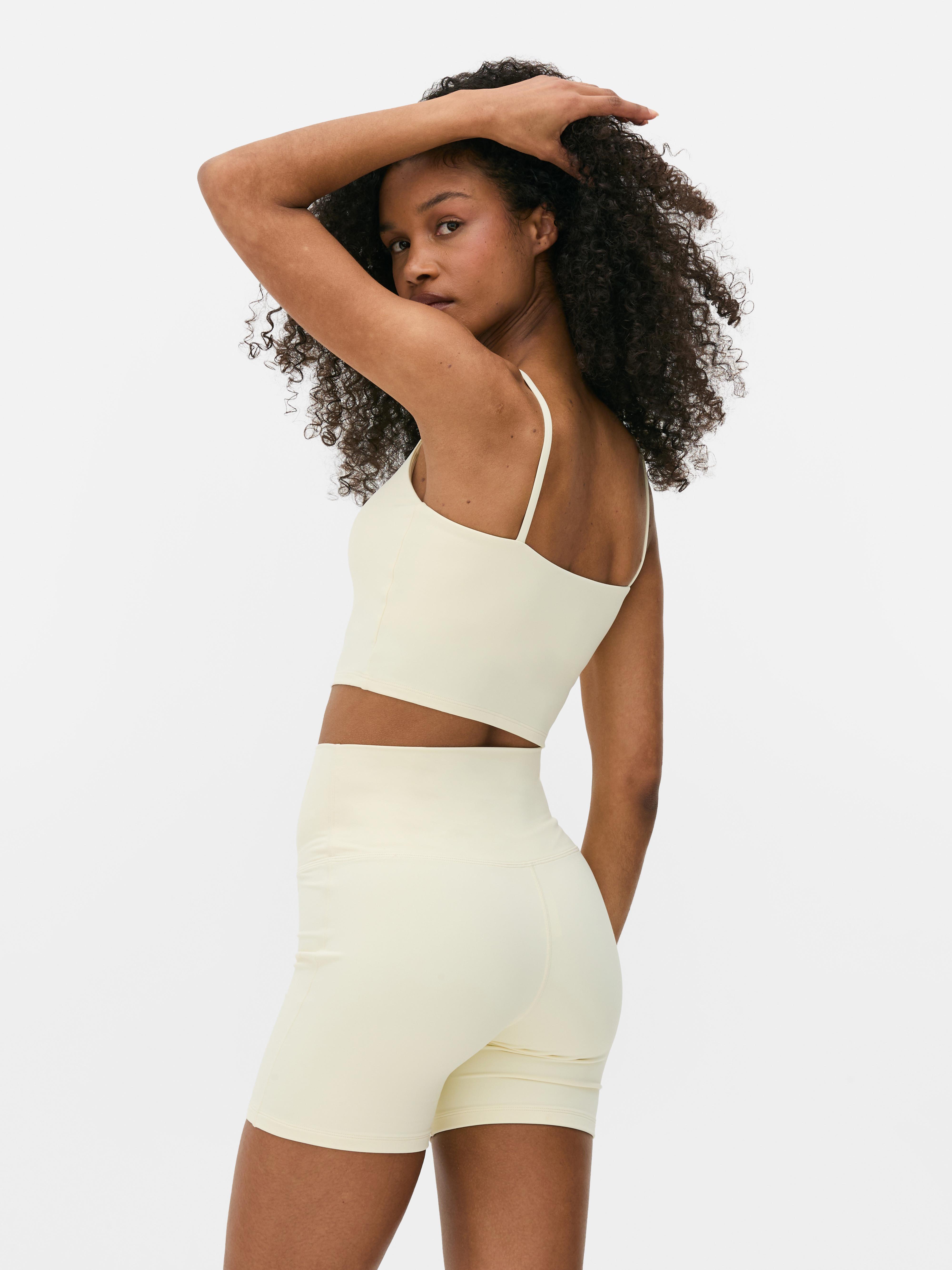 Butterweiches, kurzes Trägertop - Gelb - Damen | Primark