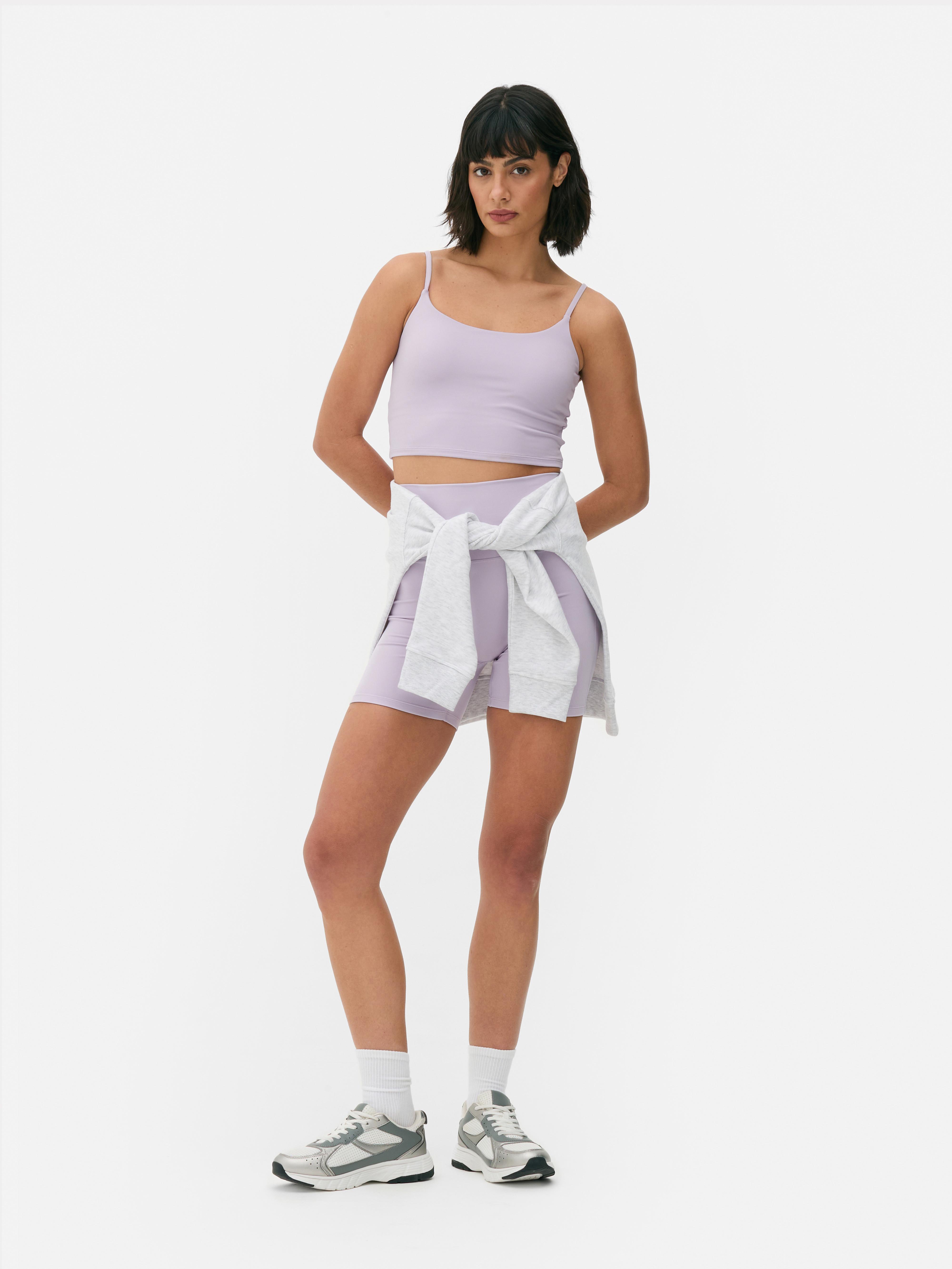 Caraco court ultra-doux Lilas