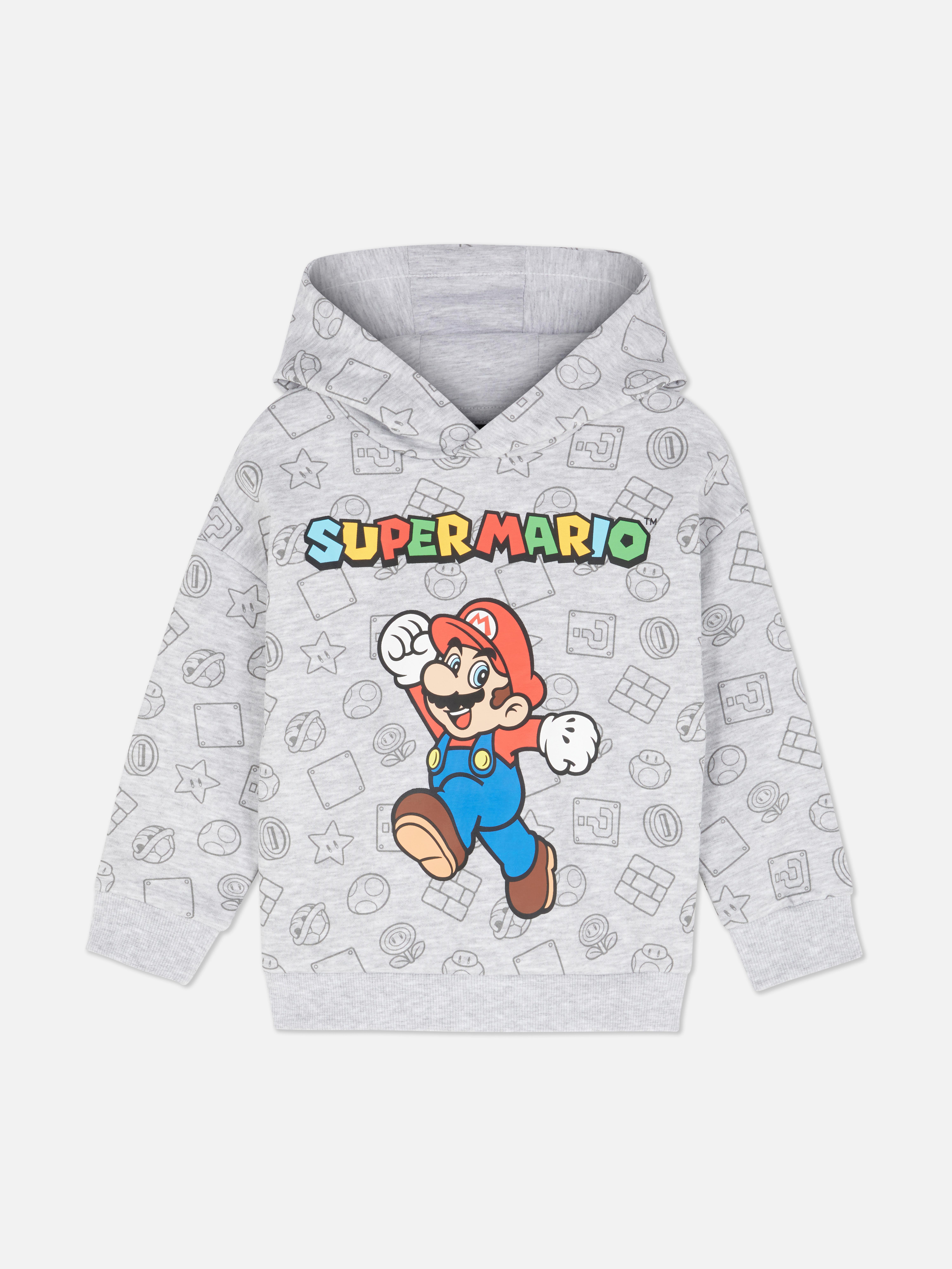 Hanorac cu imprimeu Super Mario
