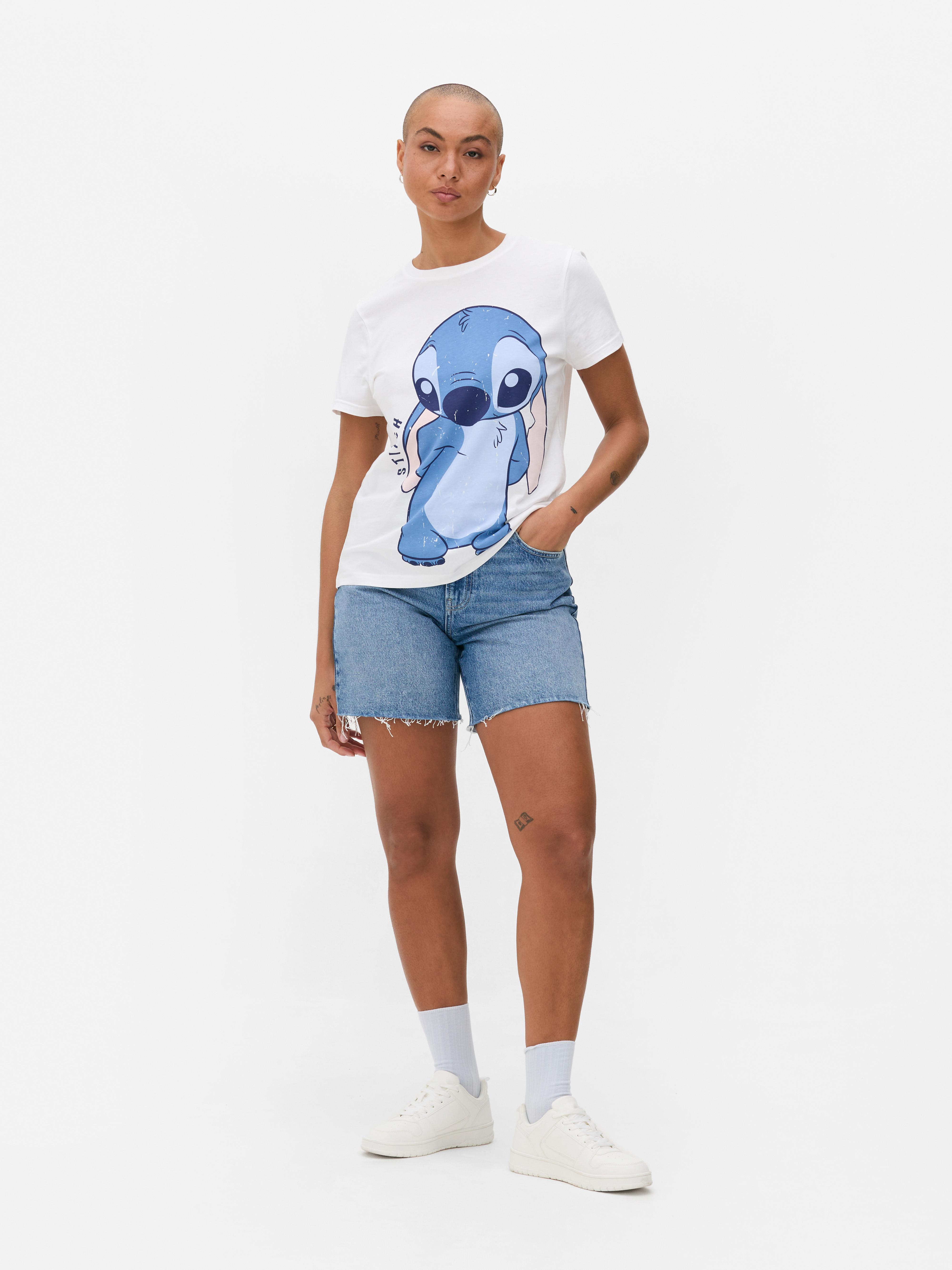 T-shirt met ronde hals Disney's Stitch