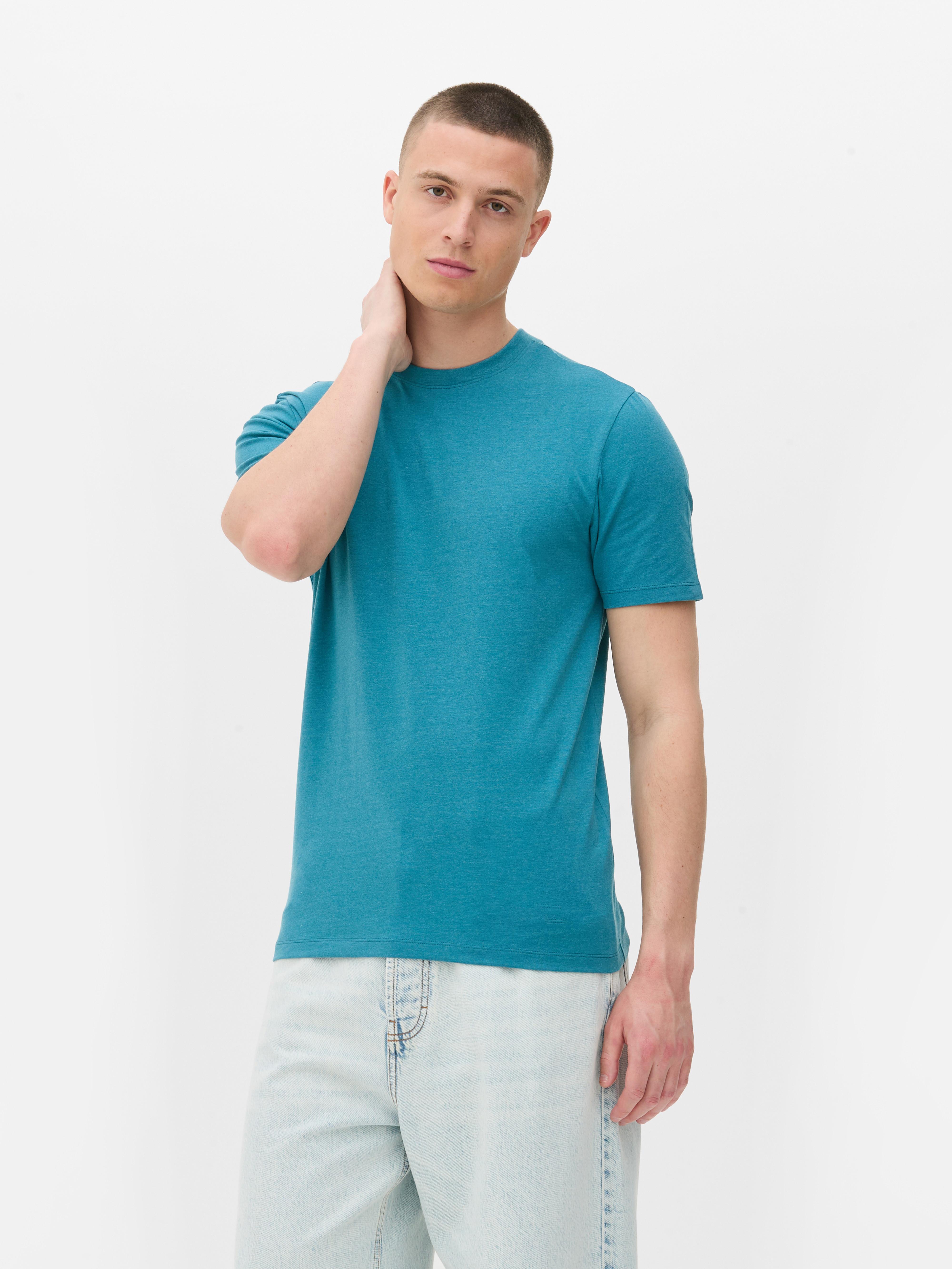 Camiseta de algodón entallada