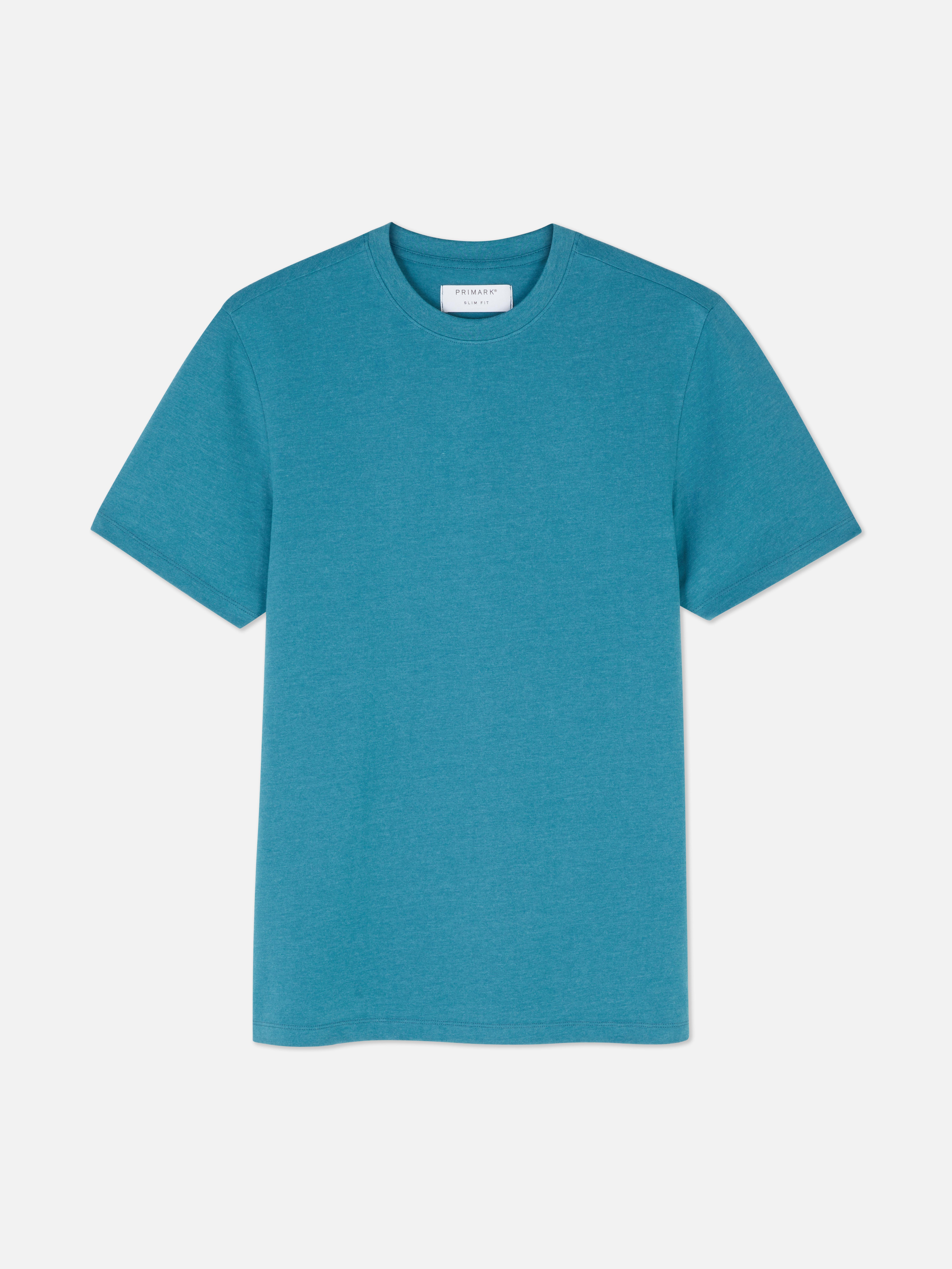 Camiseta de algodón entallada