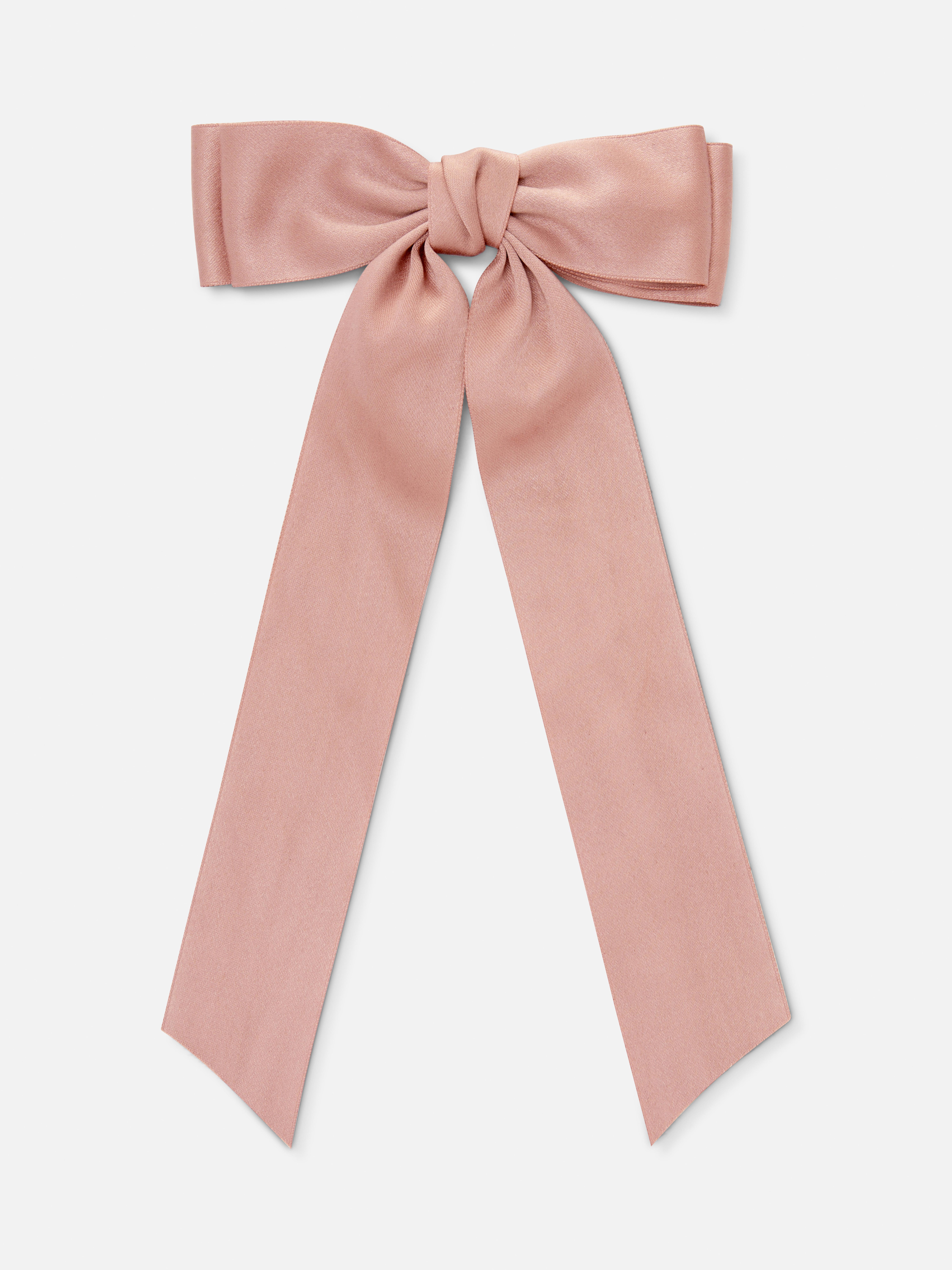 Longline Satin Hair Bow
