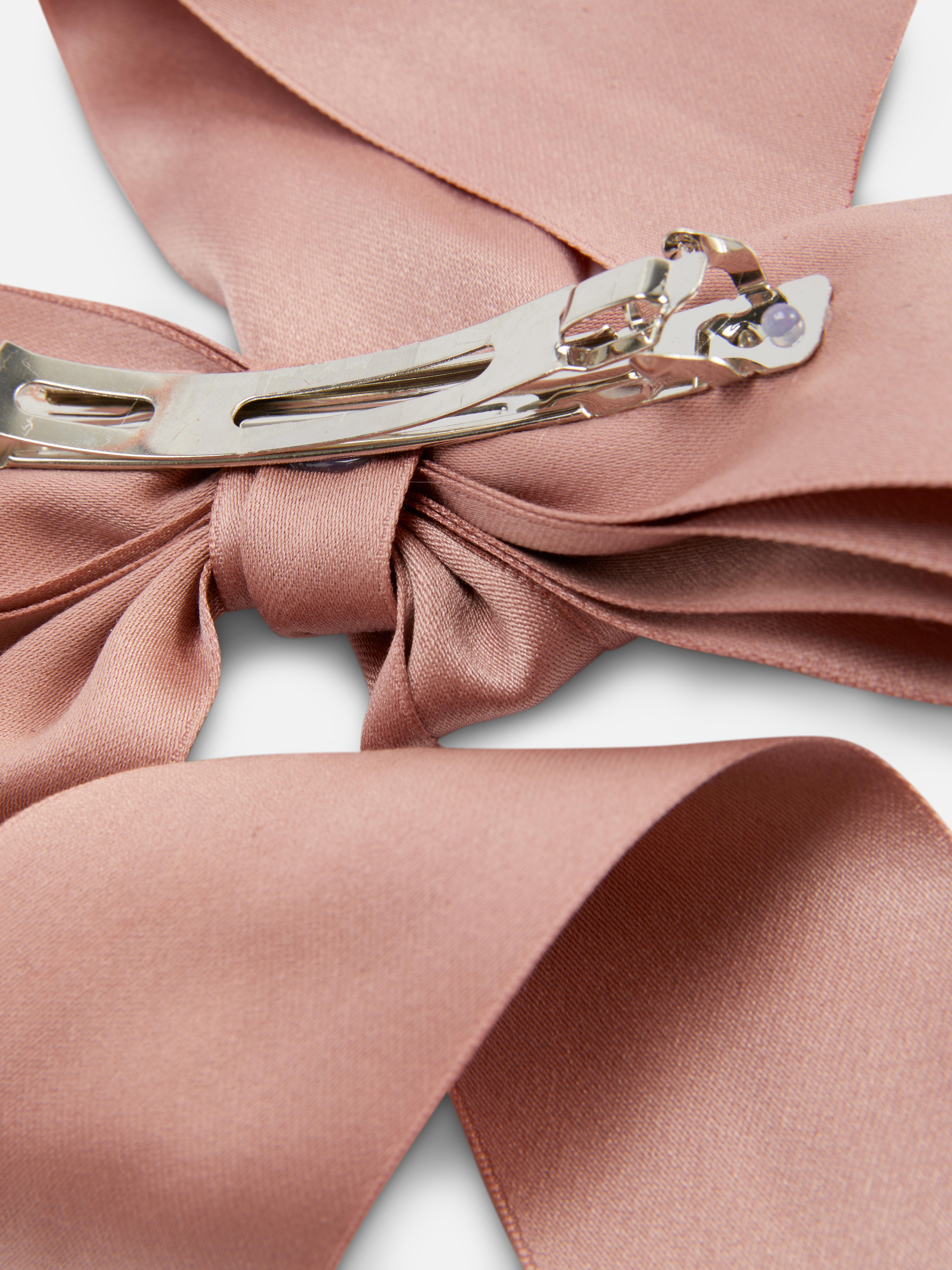 Longline Satin Hair Bow