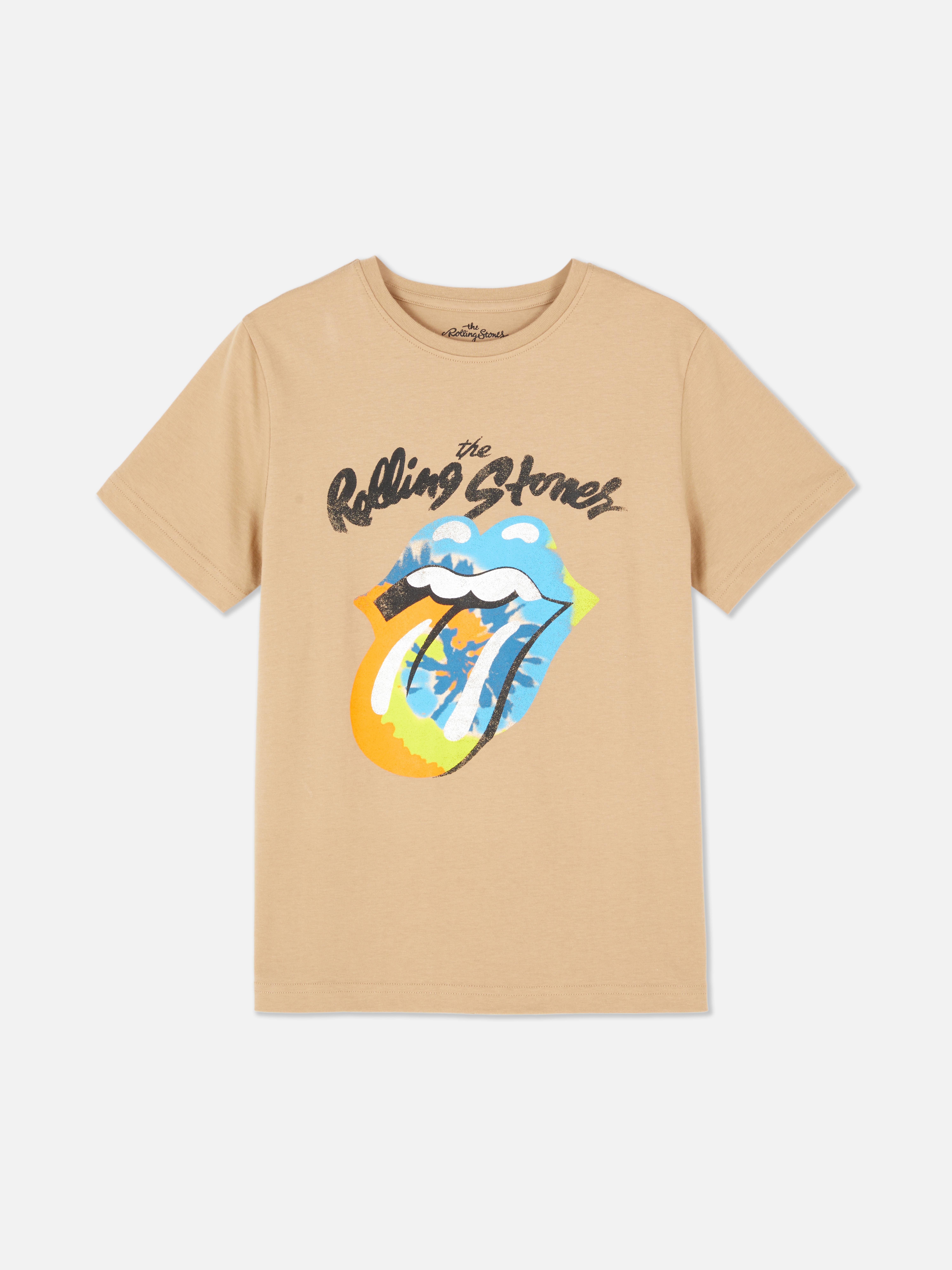 Kurzärmeliges „Rolling Stones“ T-Shirt
