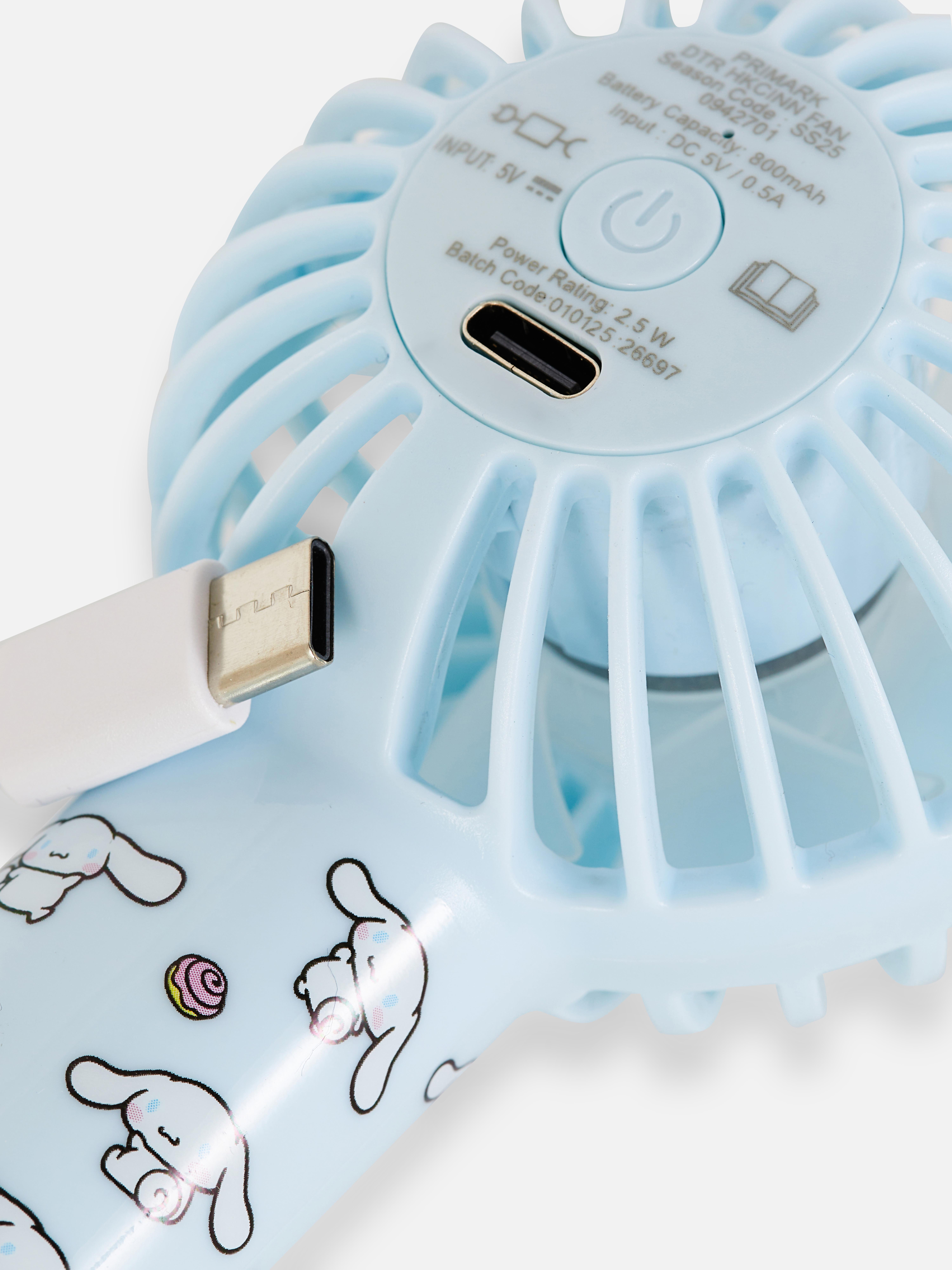 Stolní ventilátor Hello Kitty Cinnamoroll