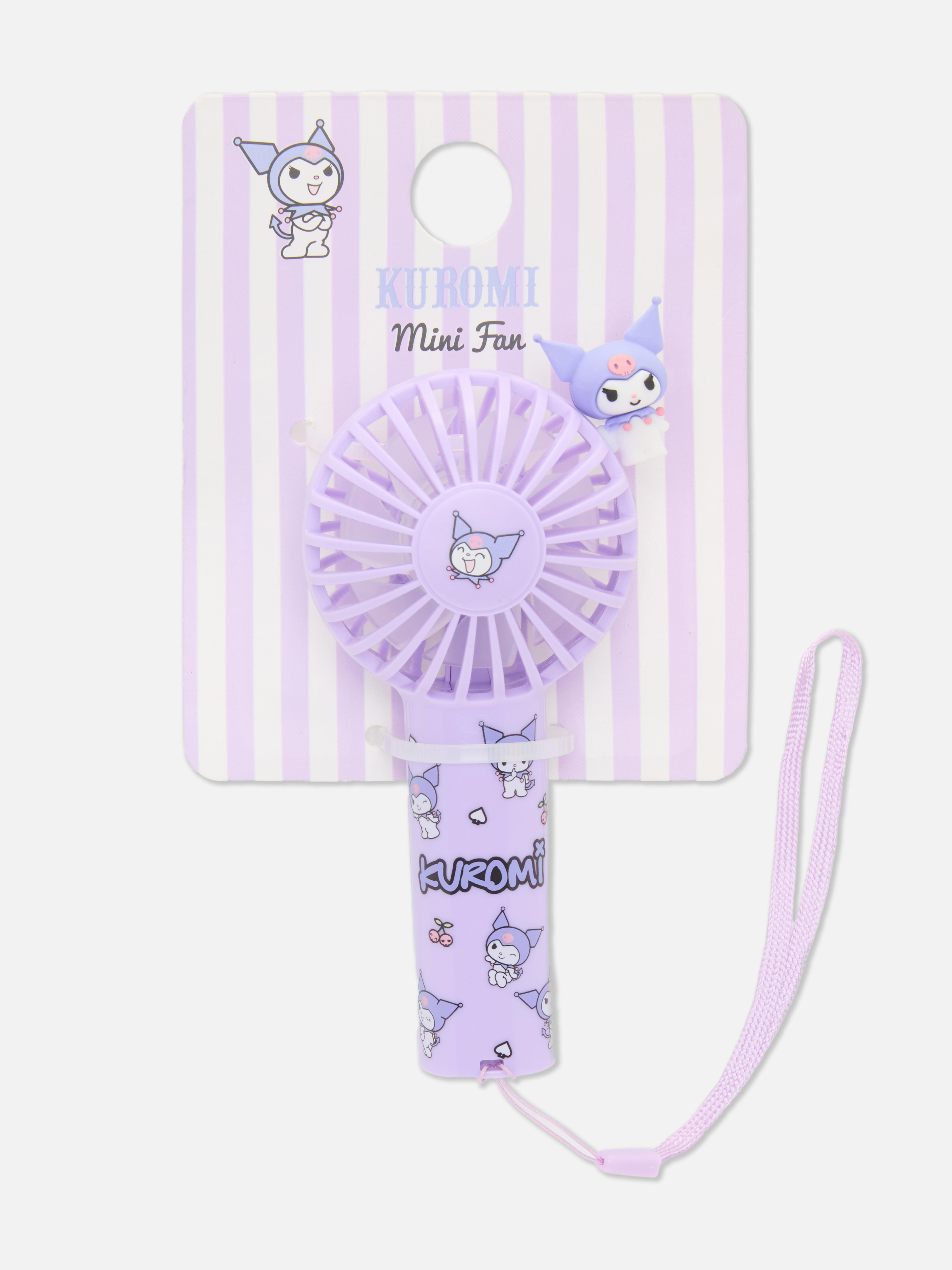 Ventilateur portable Hello Kitty Kuromi