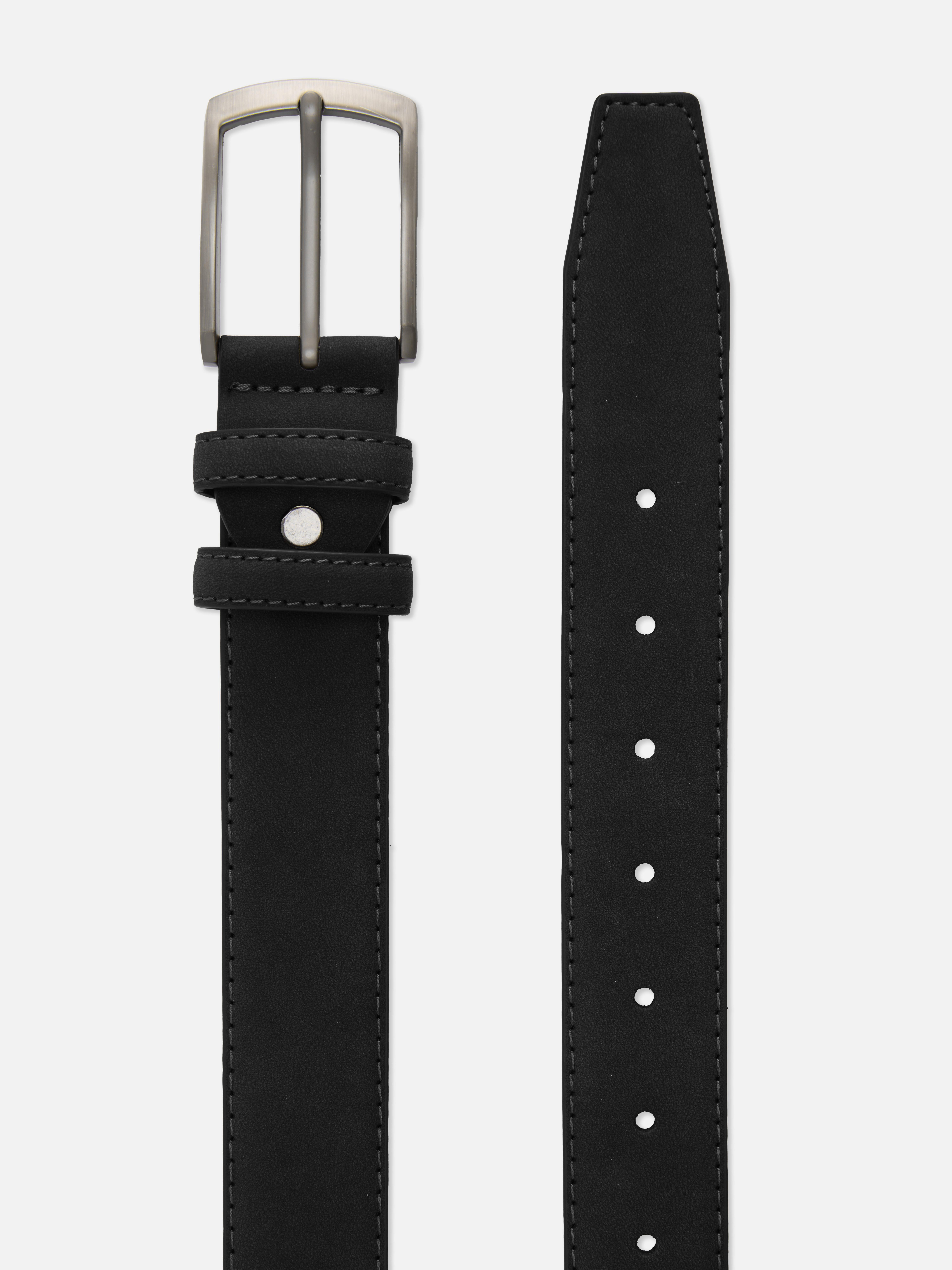 Suèdine riem met gesp