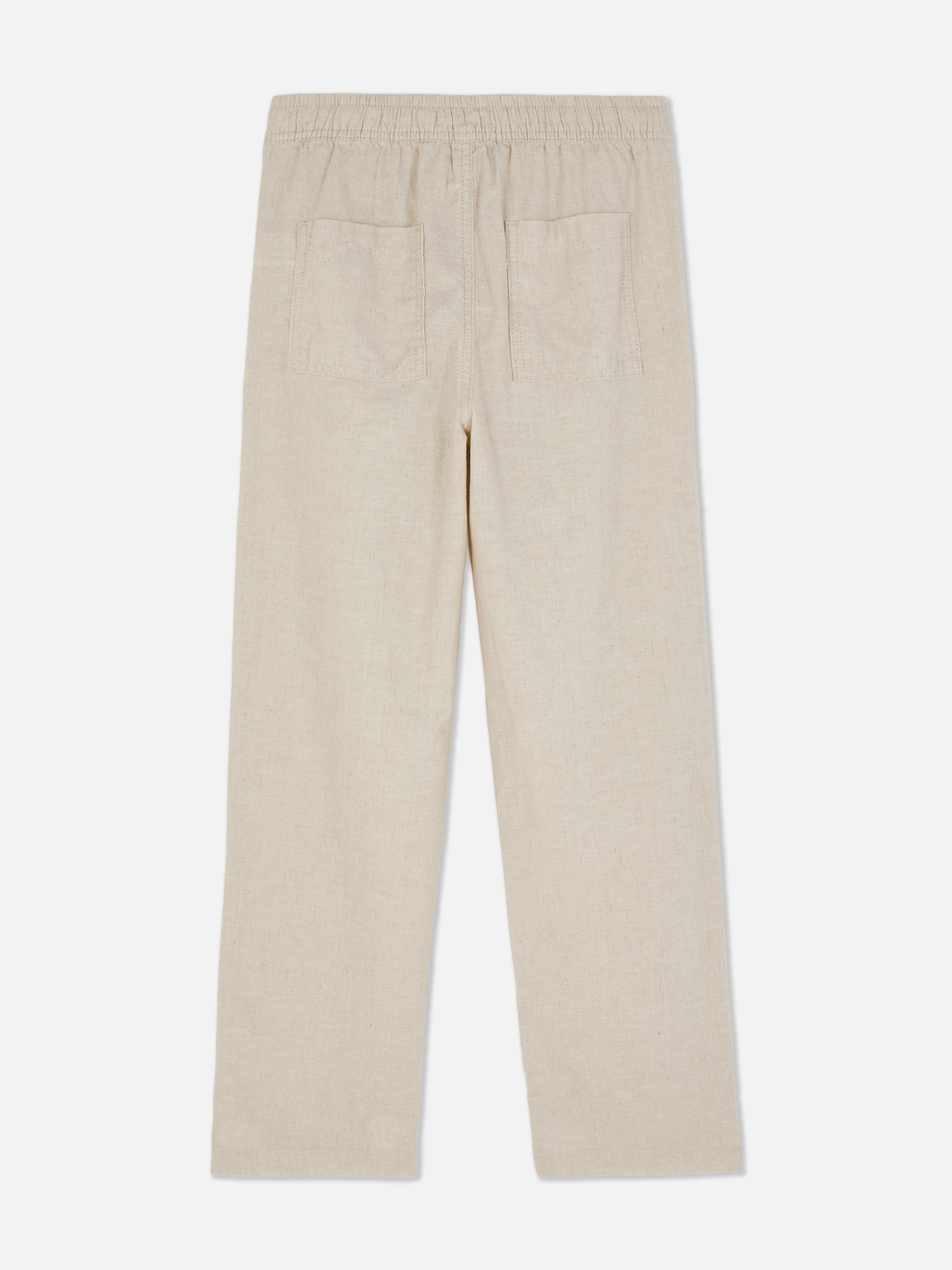 Broek met rechte pijpen