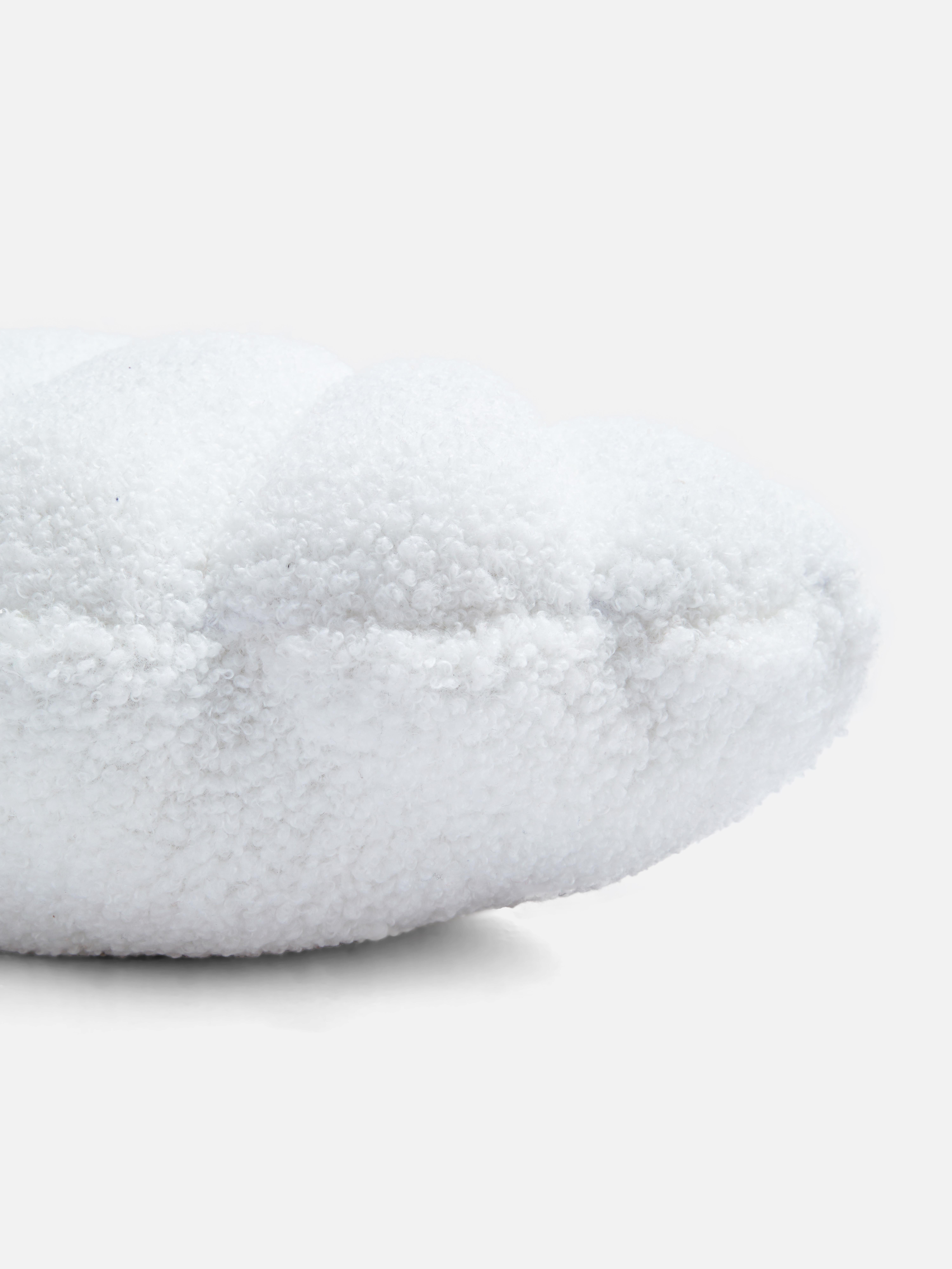 Shell Shaped Fluffy Cushion