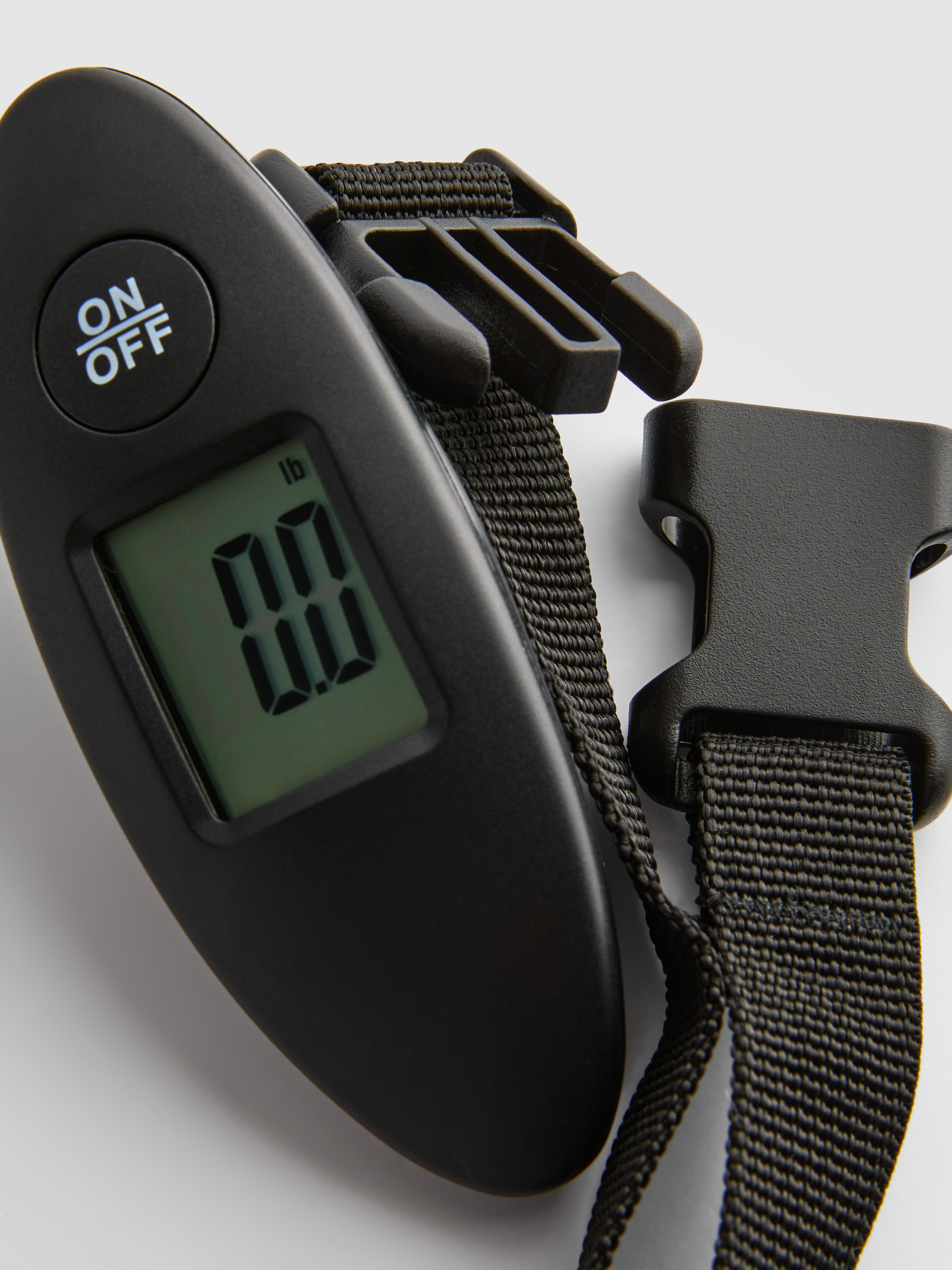 Black Portable Luggage Scales