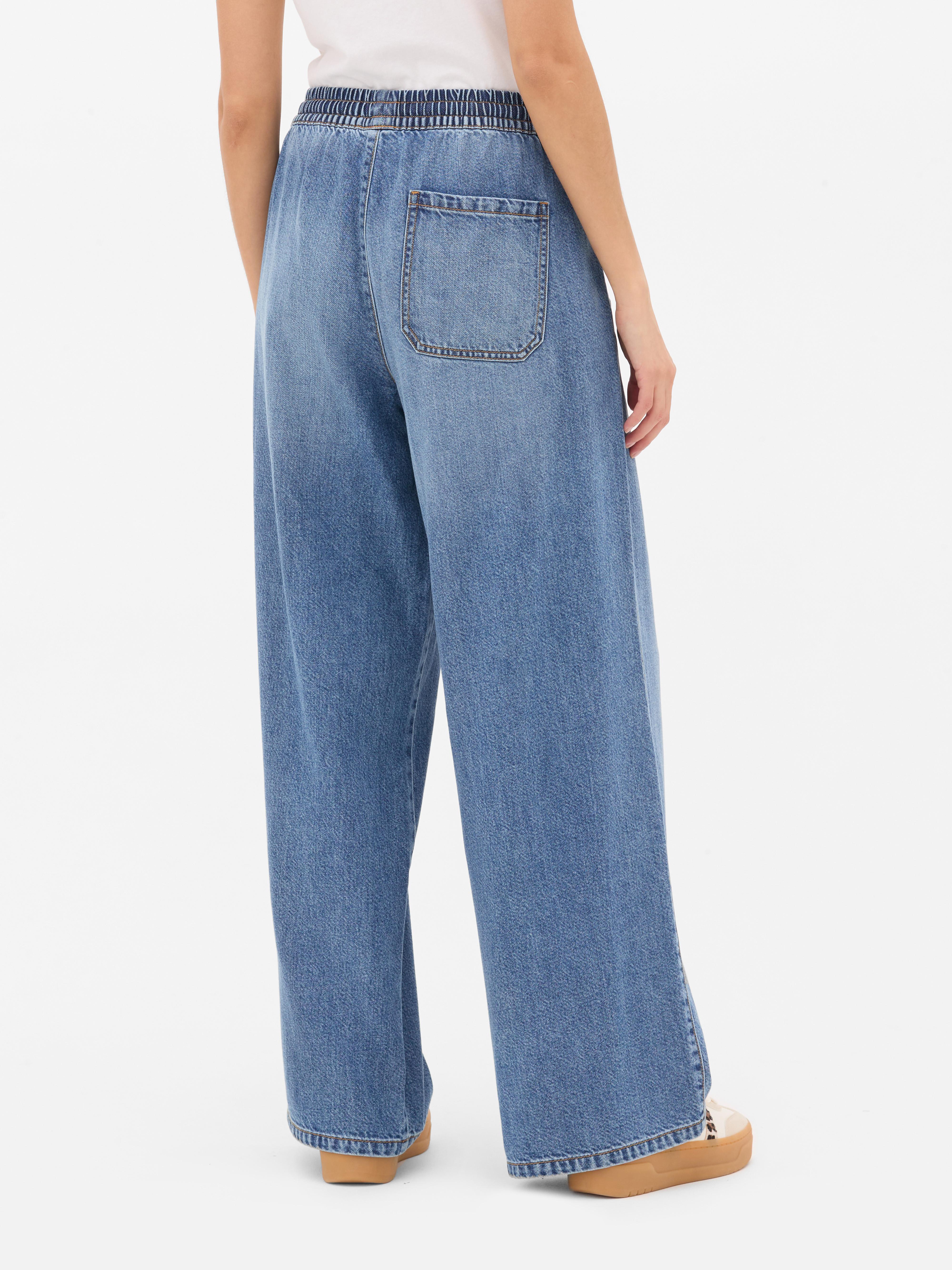 Paula Echevarria Wide Leg Jogger Jeans