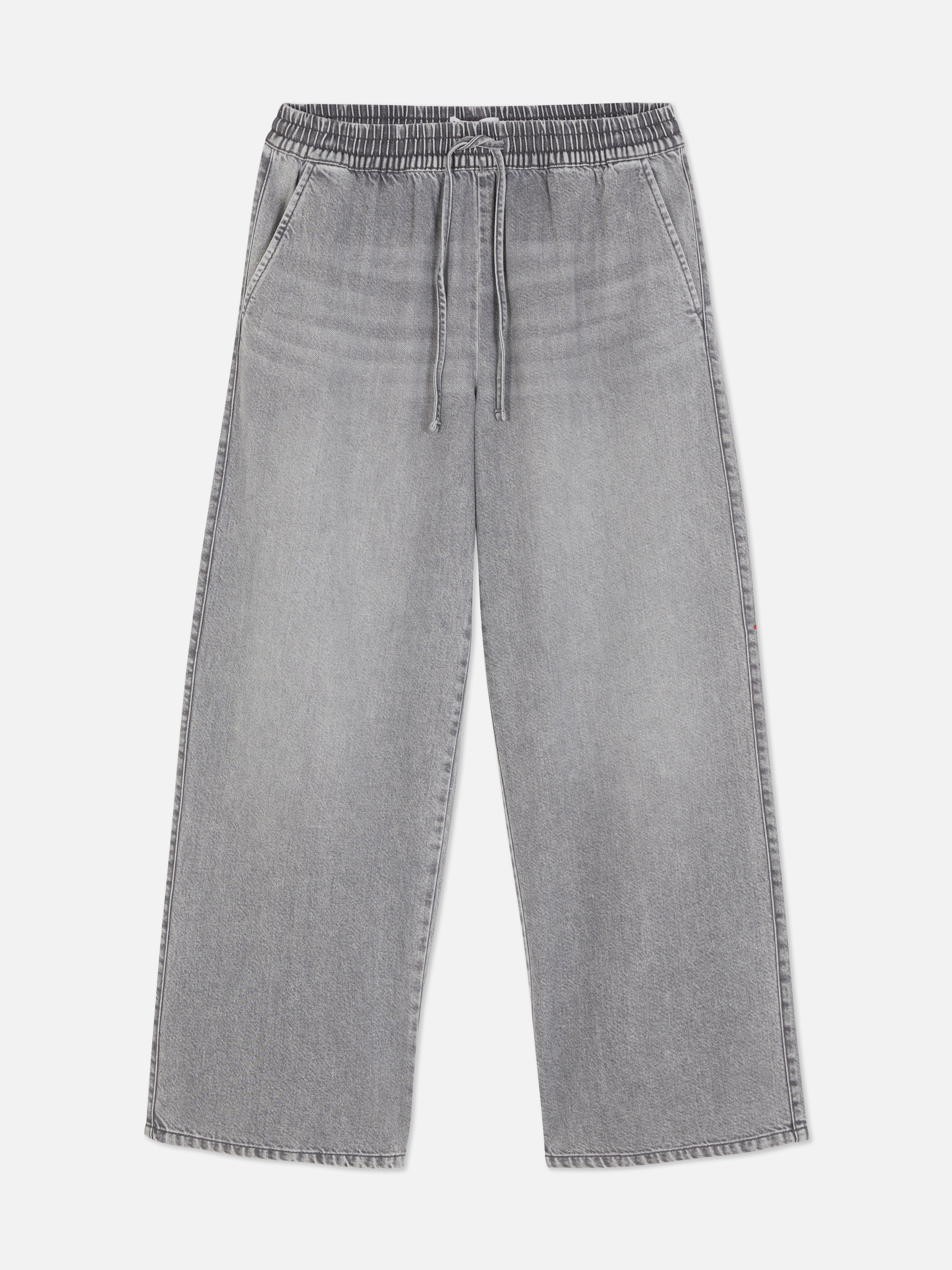 Wide Leg Jogger Jeans