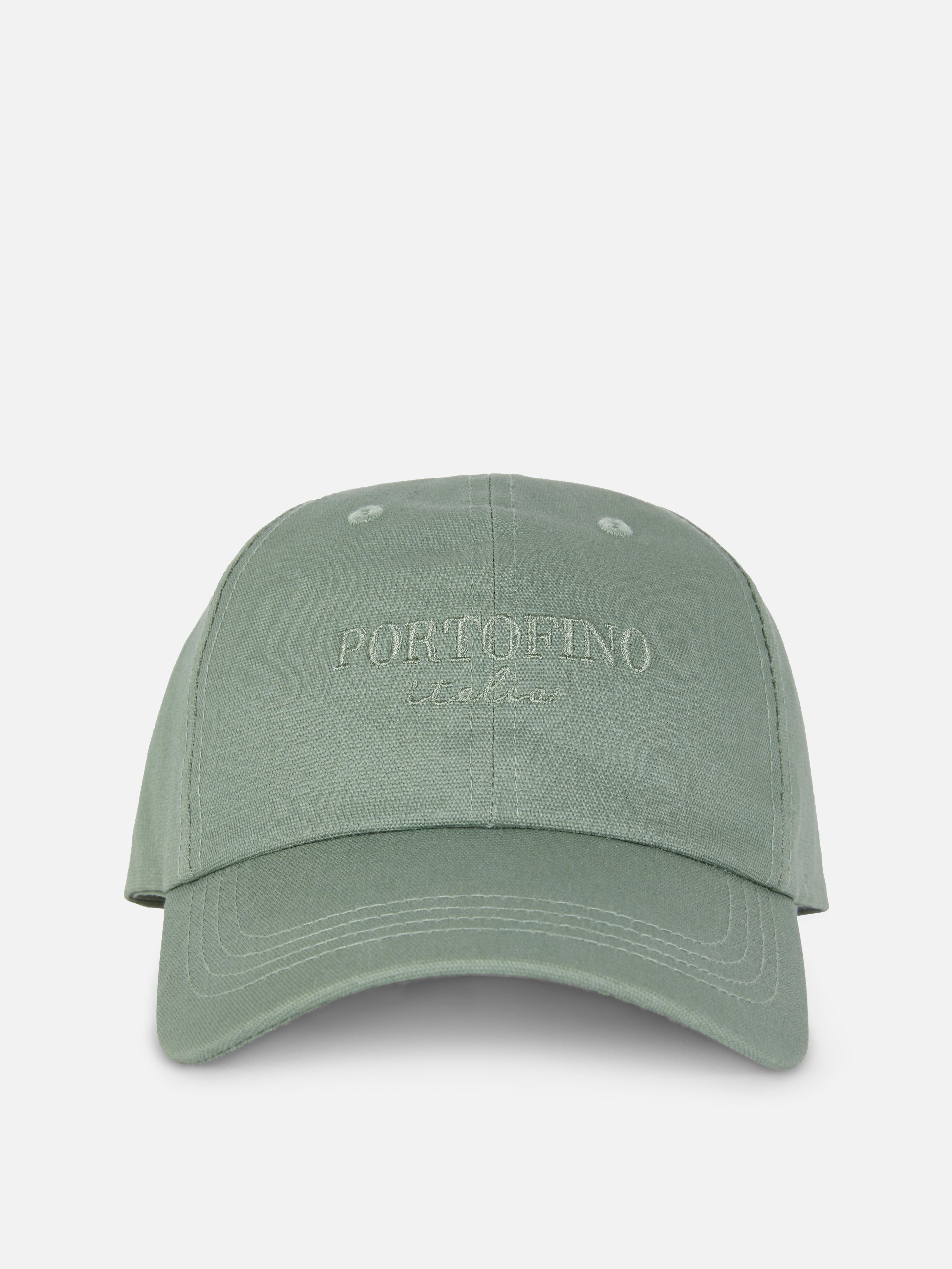 Gorra de béisbol de lona Verde claro