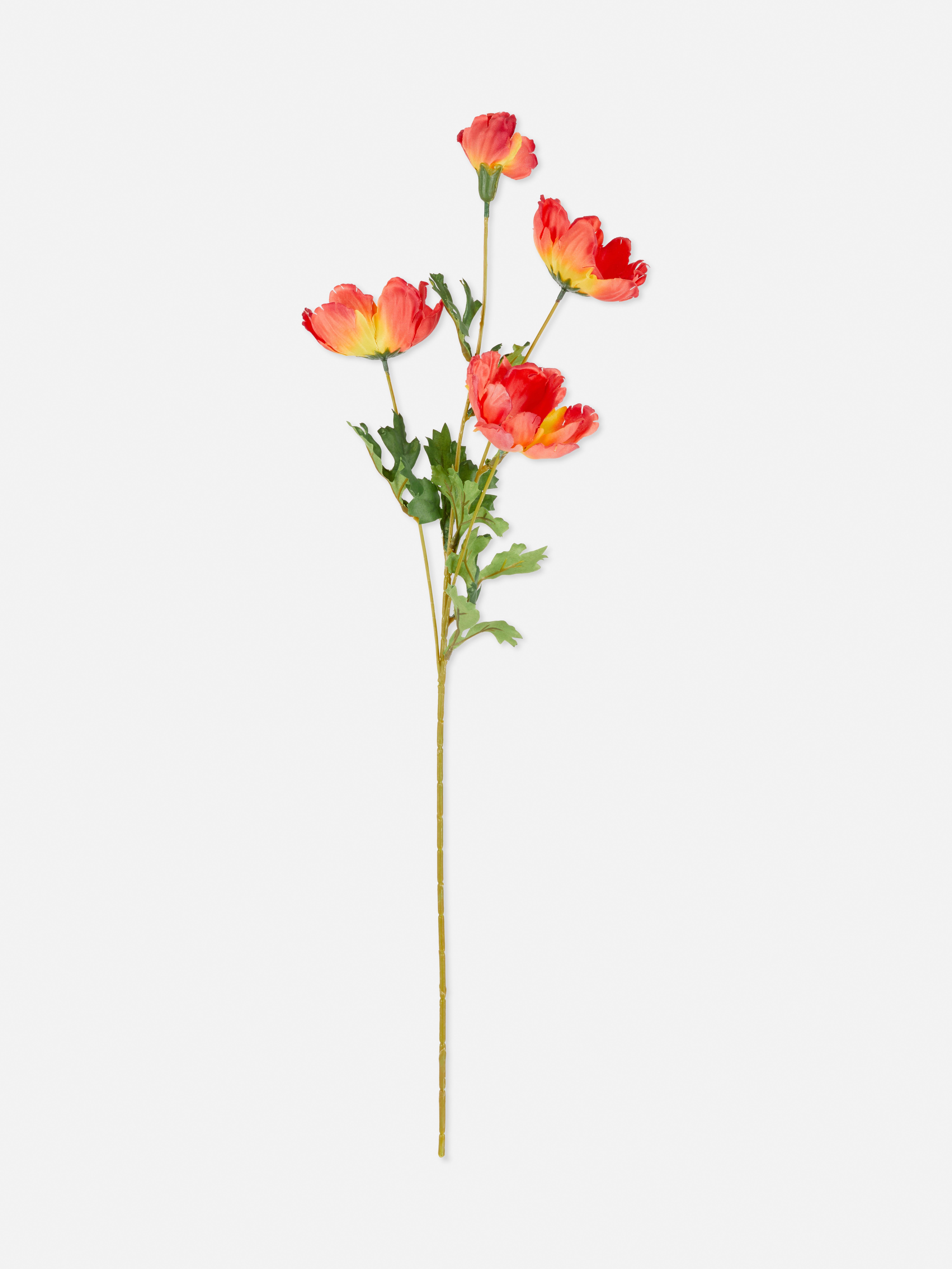 Planta cosmos artificial de un solo tallo