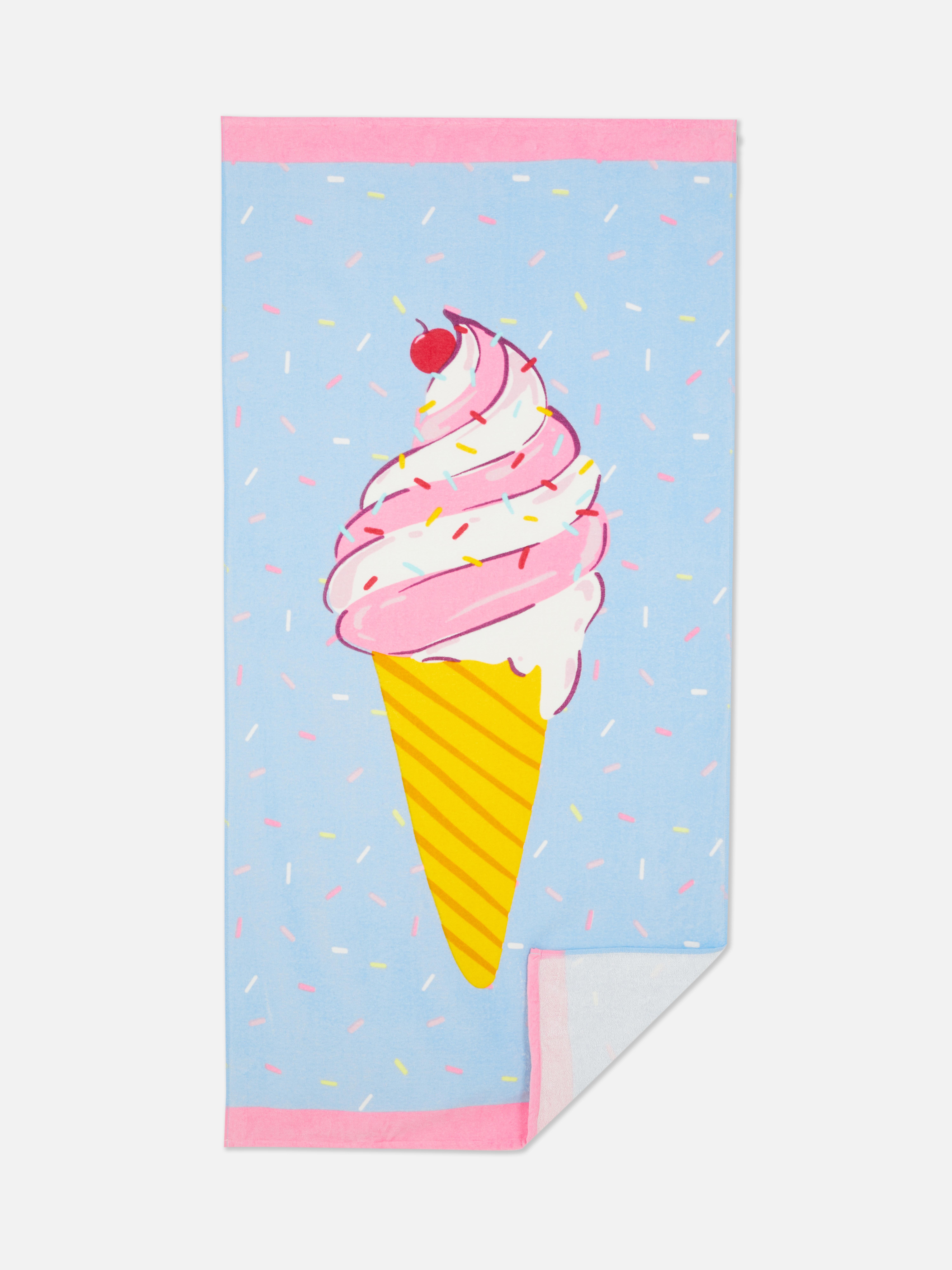 Serviette de plage à motif