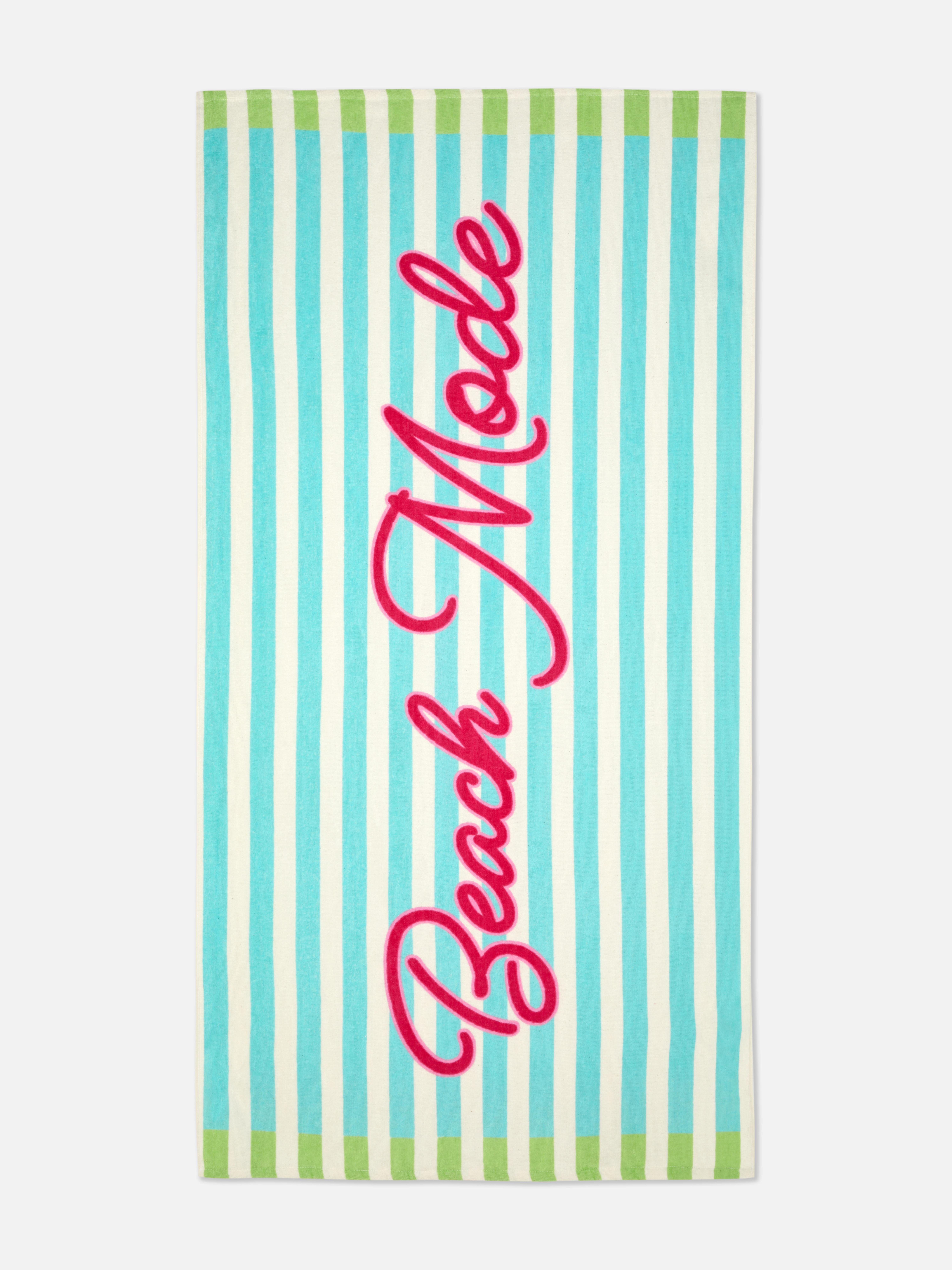 Serviette de plage à motif