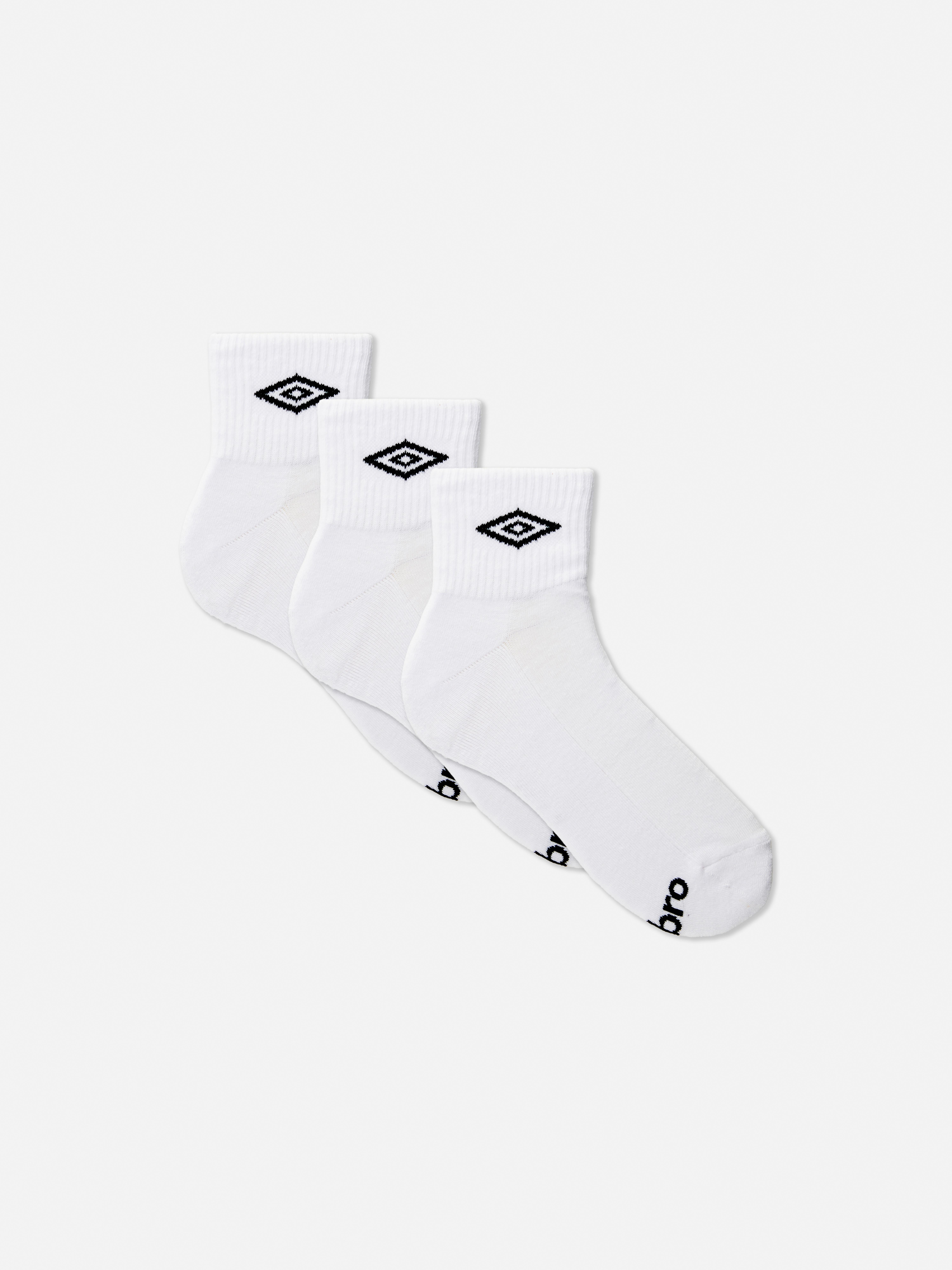 Pack de 3 pares de calcetines deportivos de Umbro