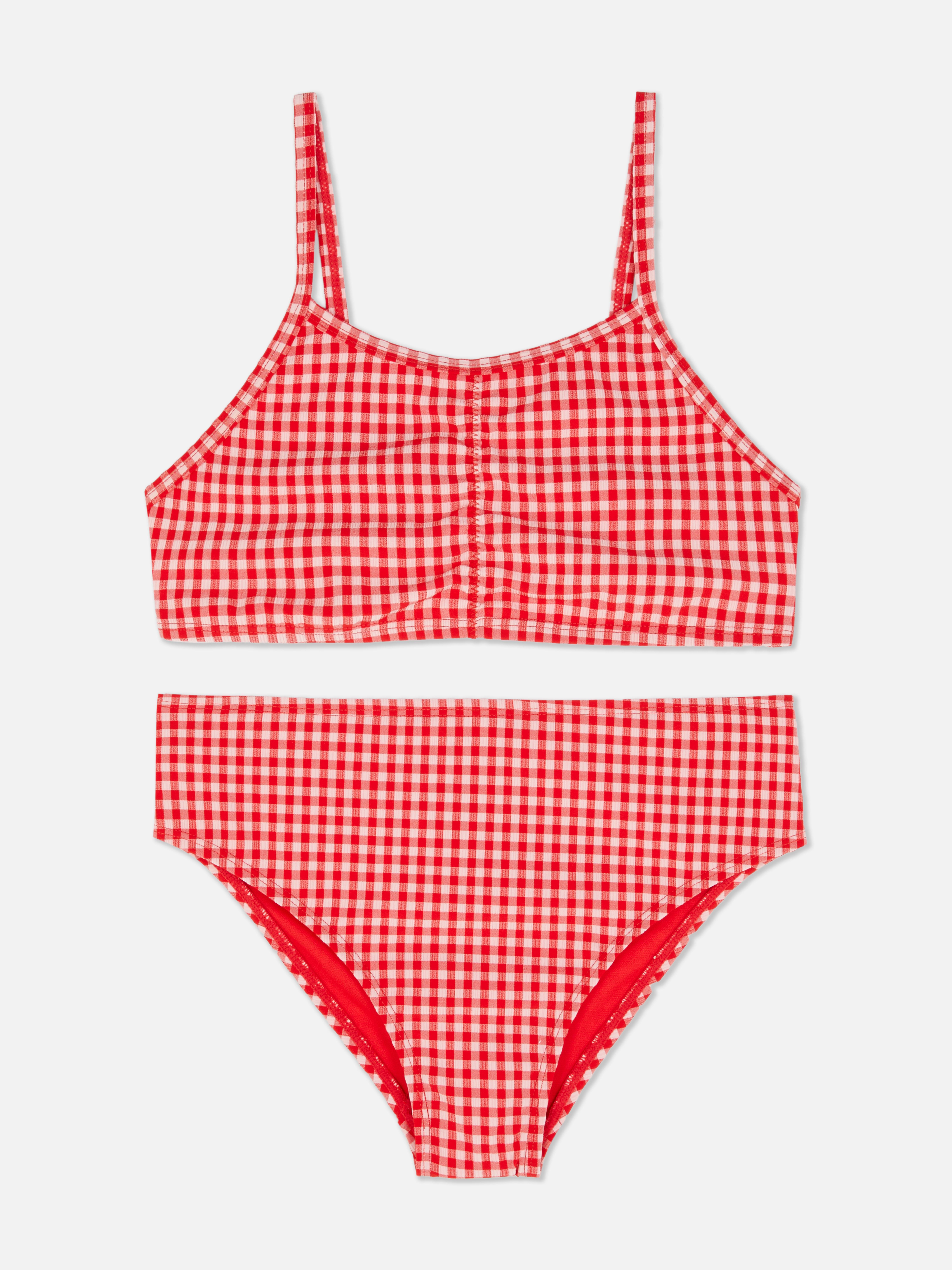 Gingham Check Bikini