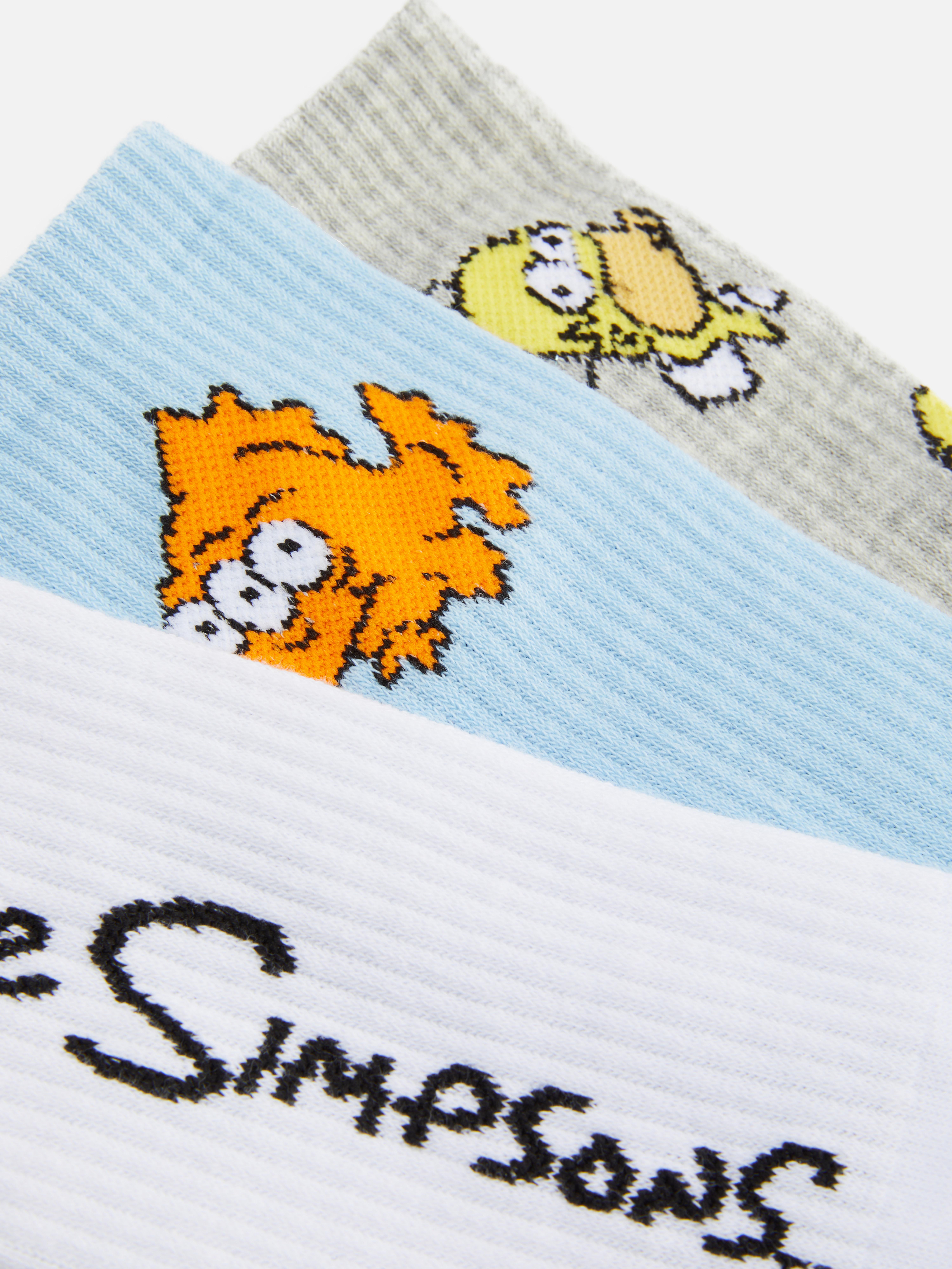 Pack de 3 pares de calcetines cortos de The Simpsons