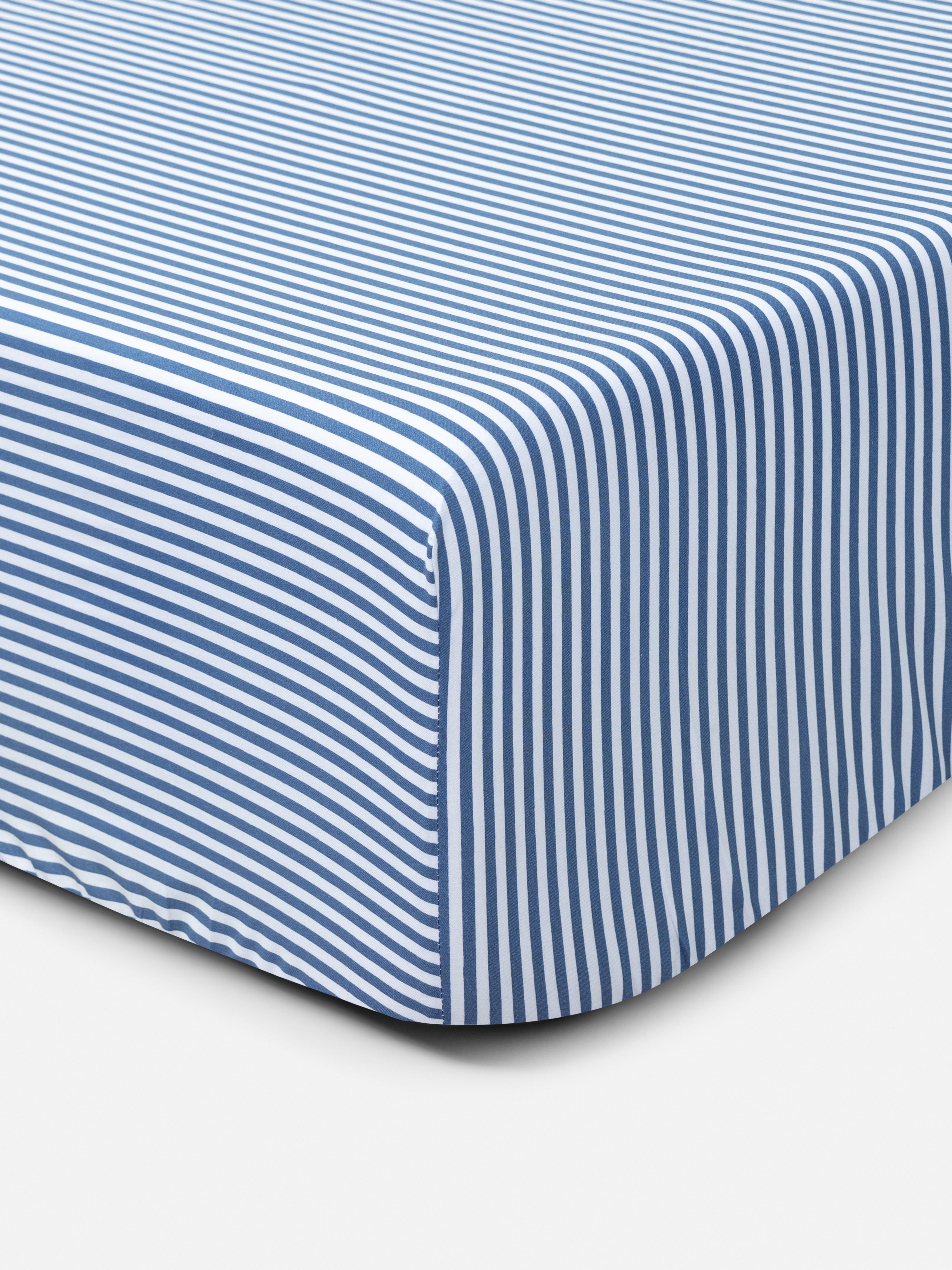 Single Striped Fitted Sheet