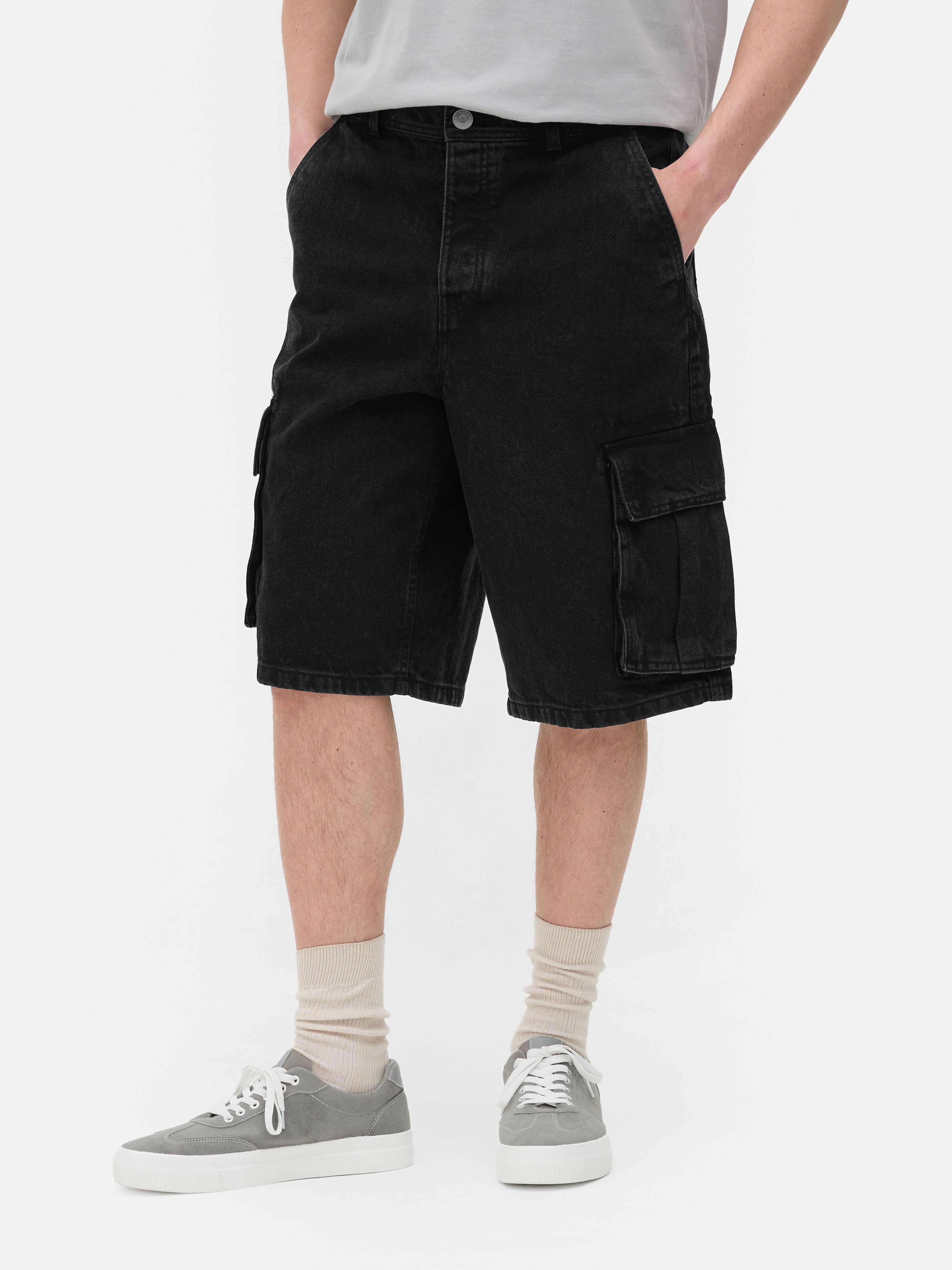 Cargoshorts aus Denim