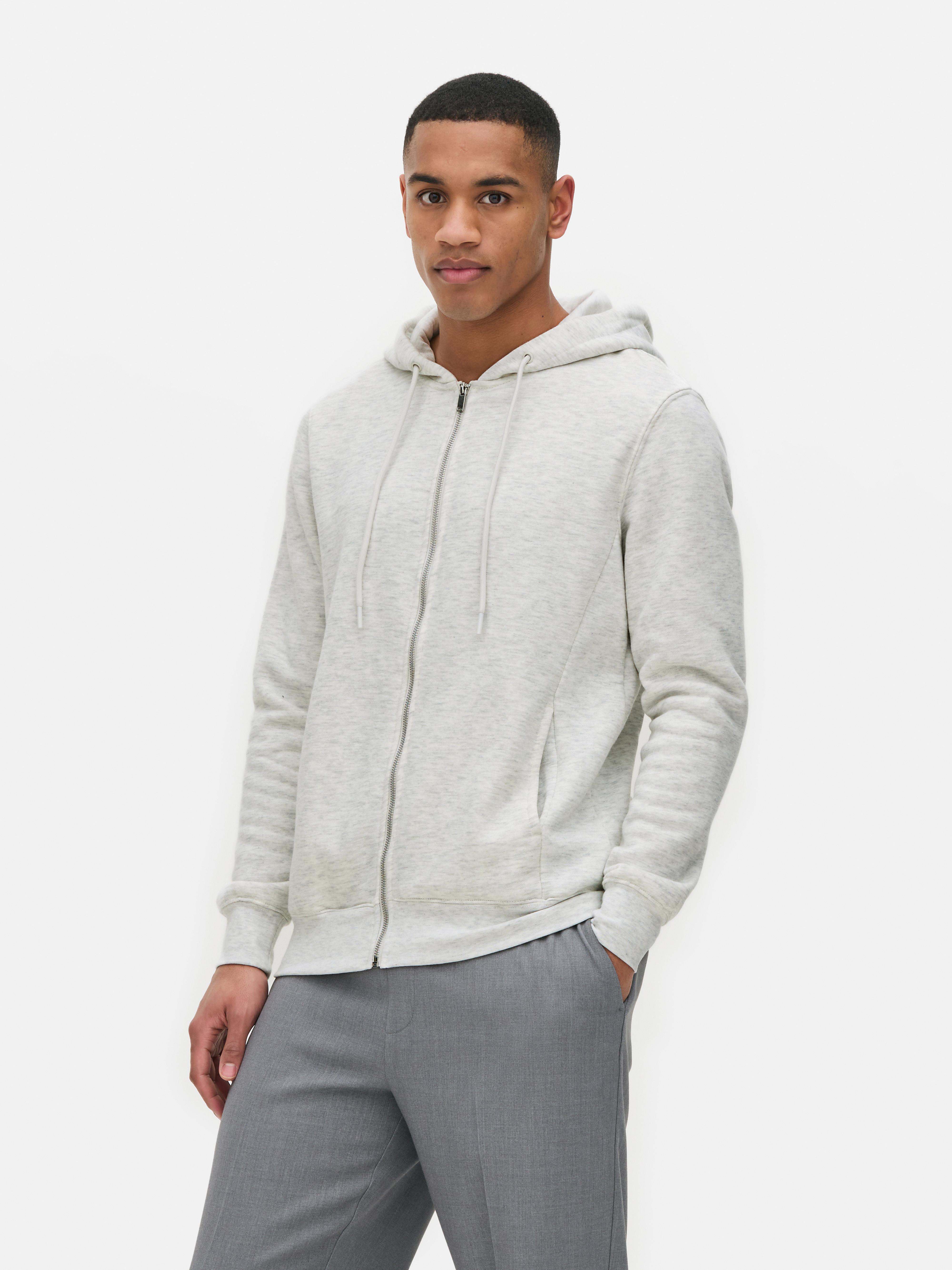 Sudadera con capucha y cremallera