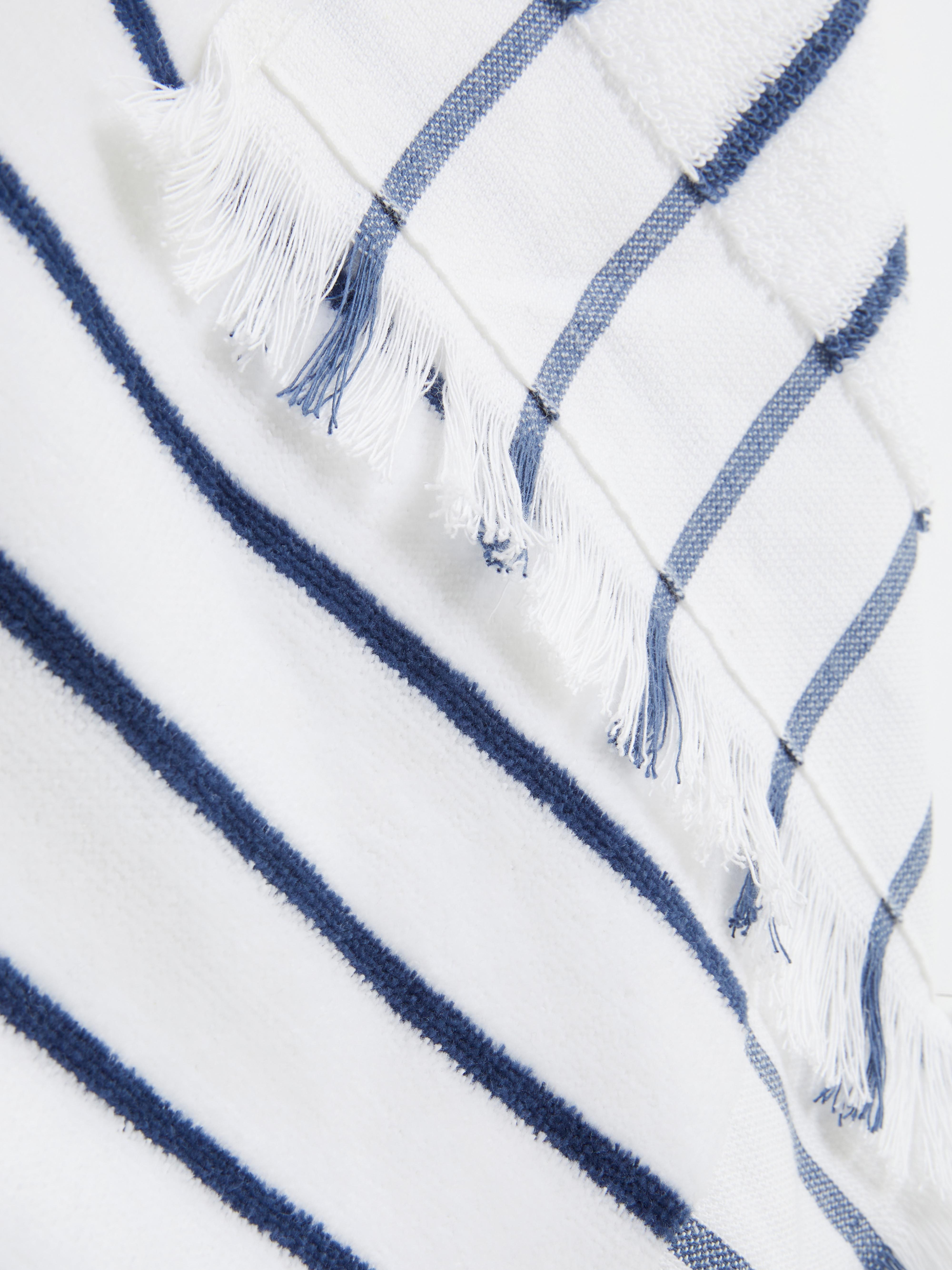 Serviette essuie-mains rayée