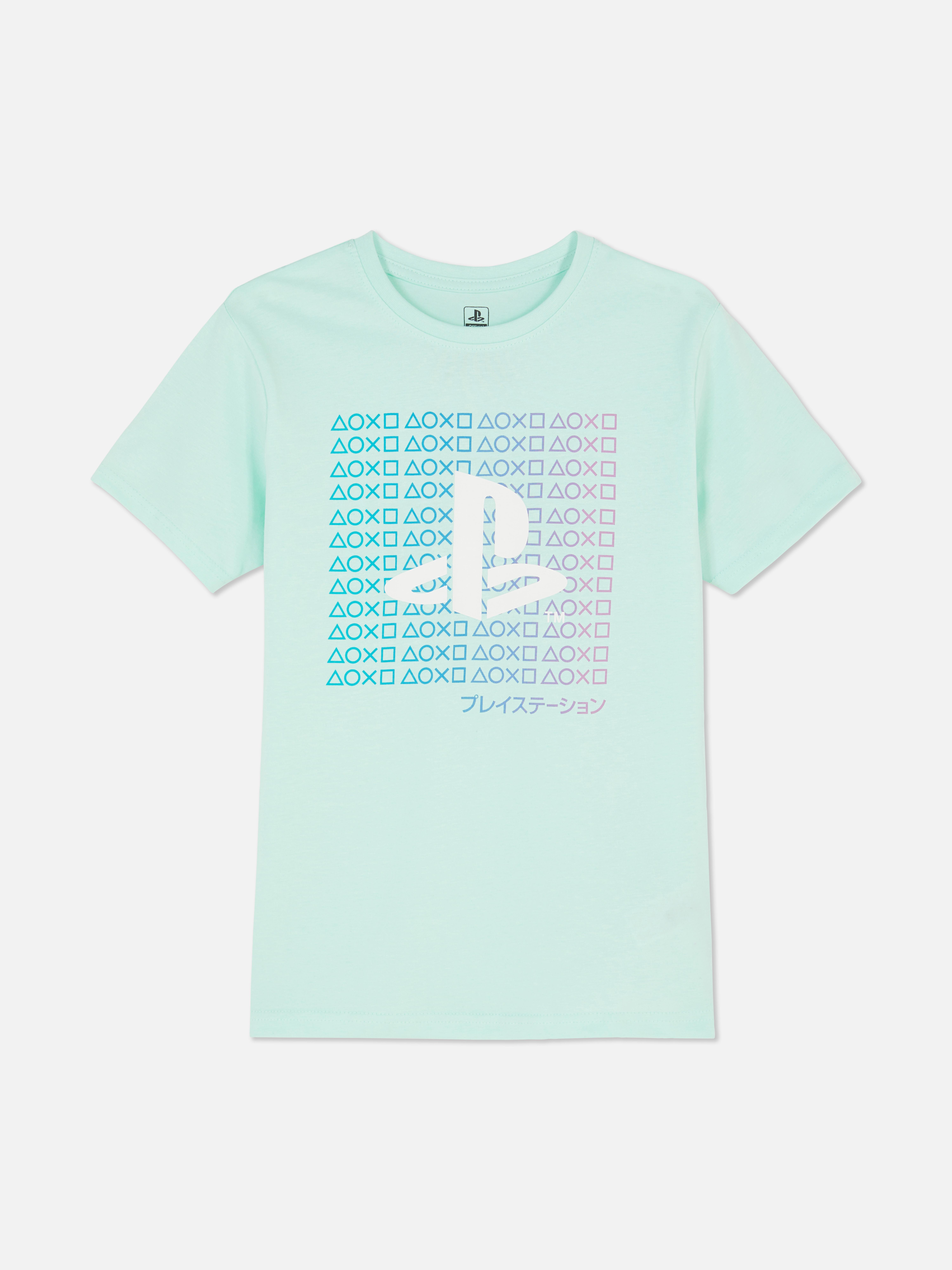 Camiseta con estampado gráfico de PlayStation