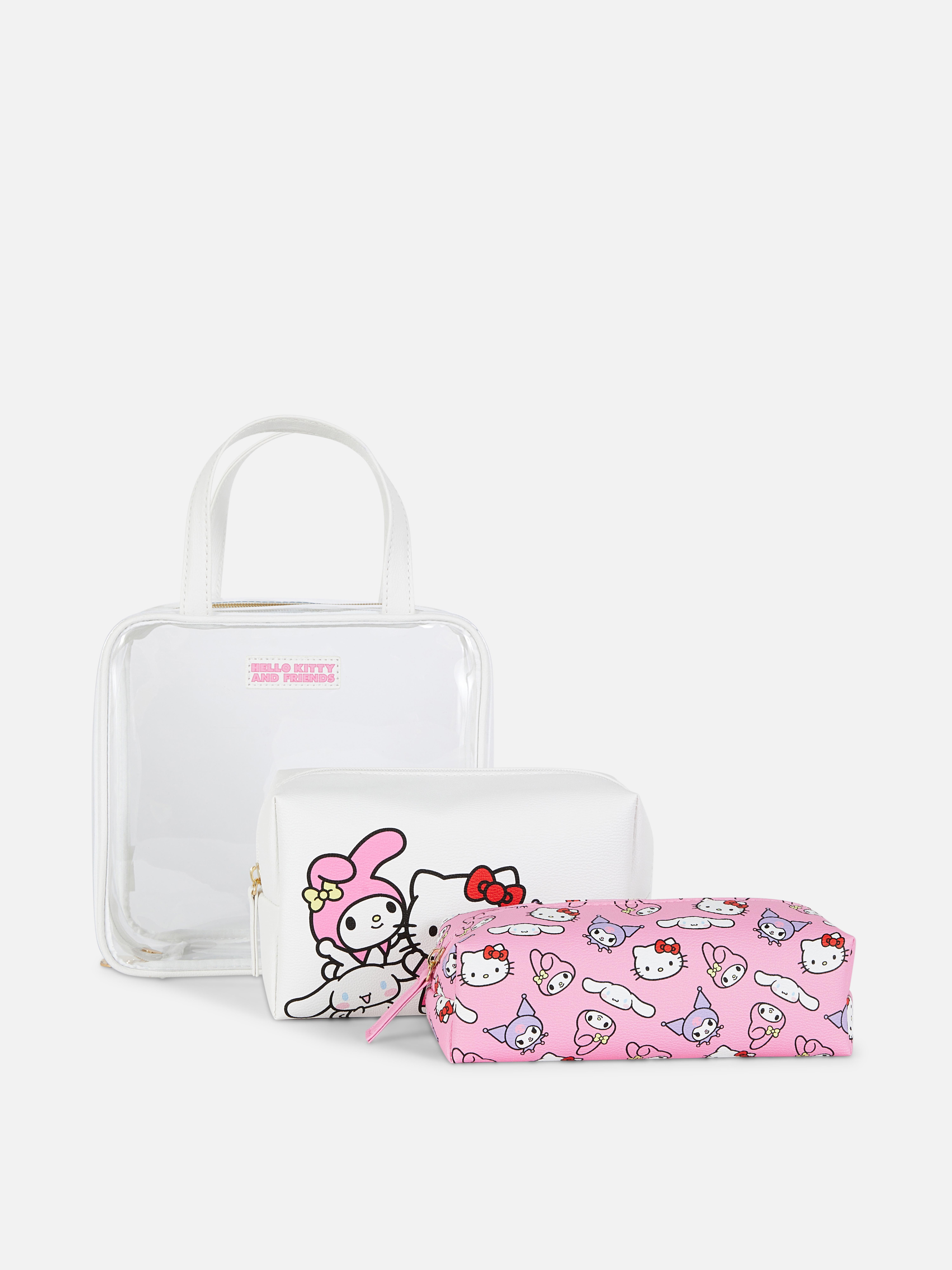 Set de trousses de toilette 3-en-1 Hello Kitty and Friends
