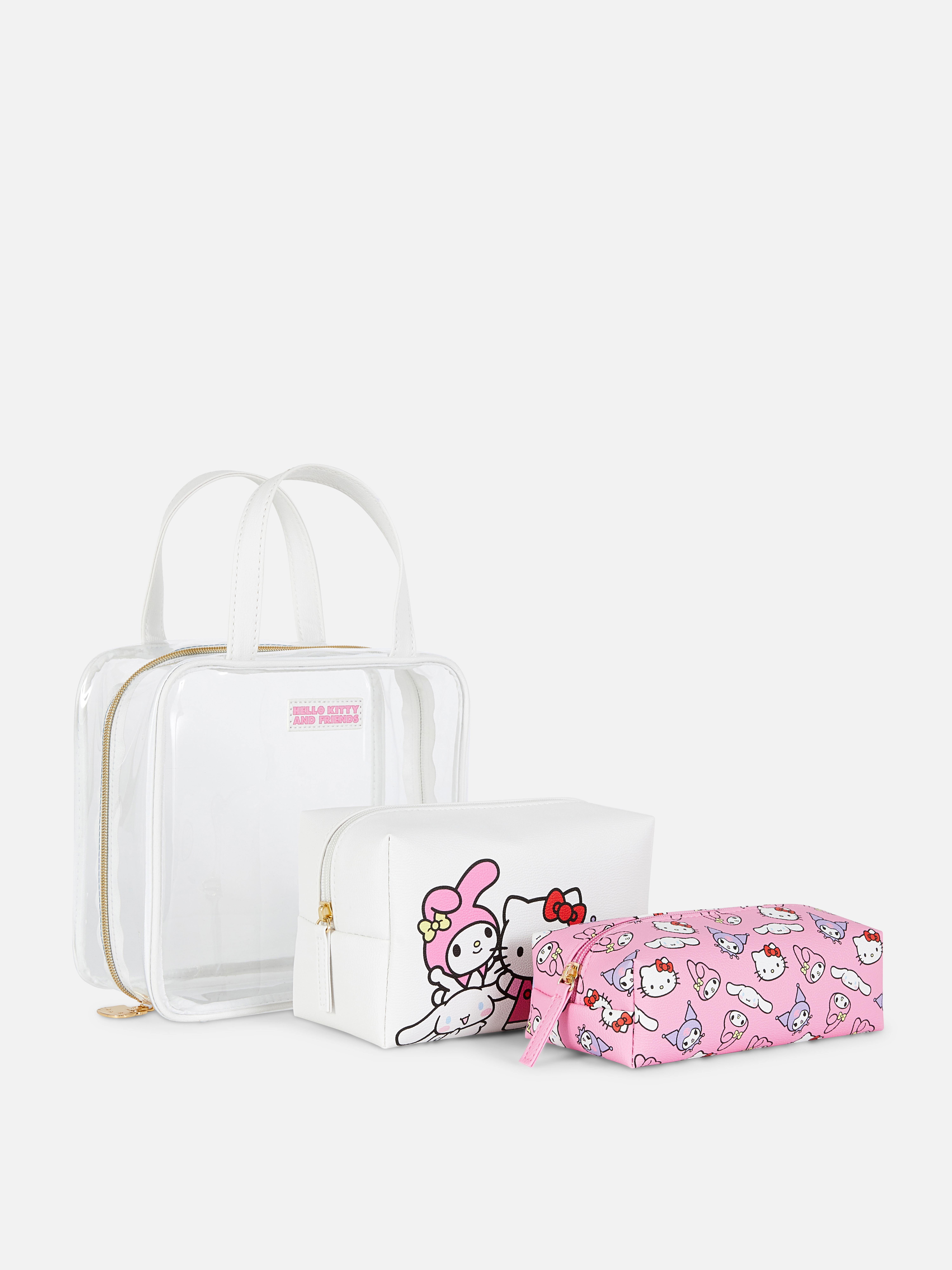 Set de trousses de toilette 3-en-1 Hello Kitty and Friends