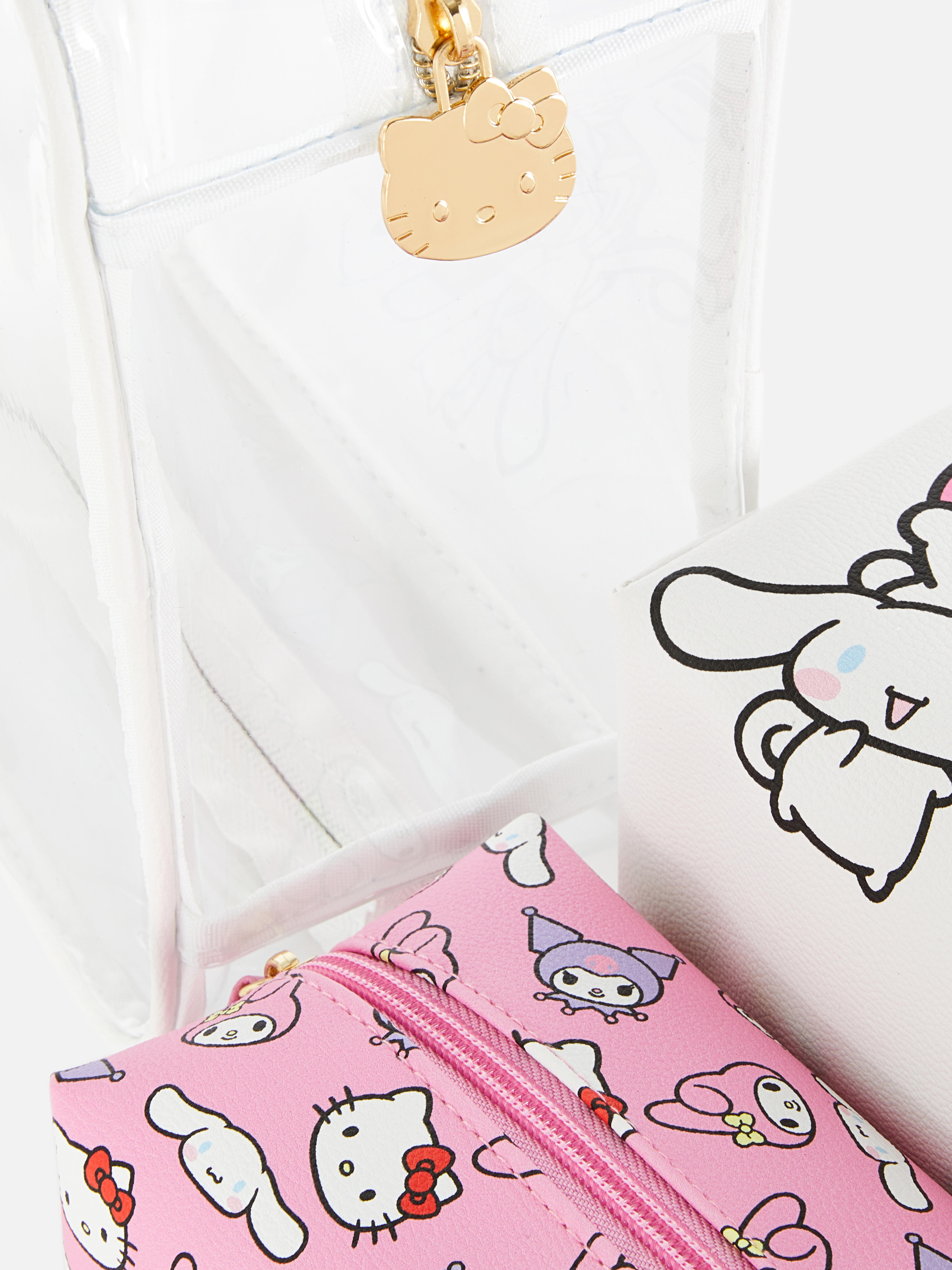 Set de trousses de toilette 3-en-1 Hello Kitty and Friends
