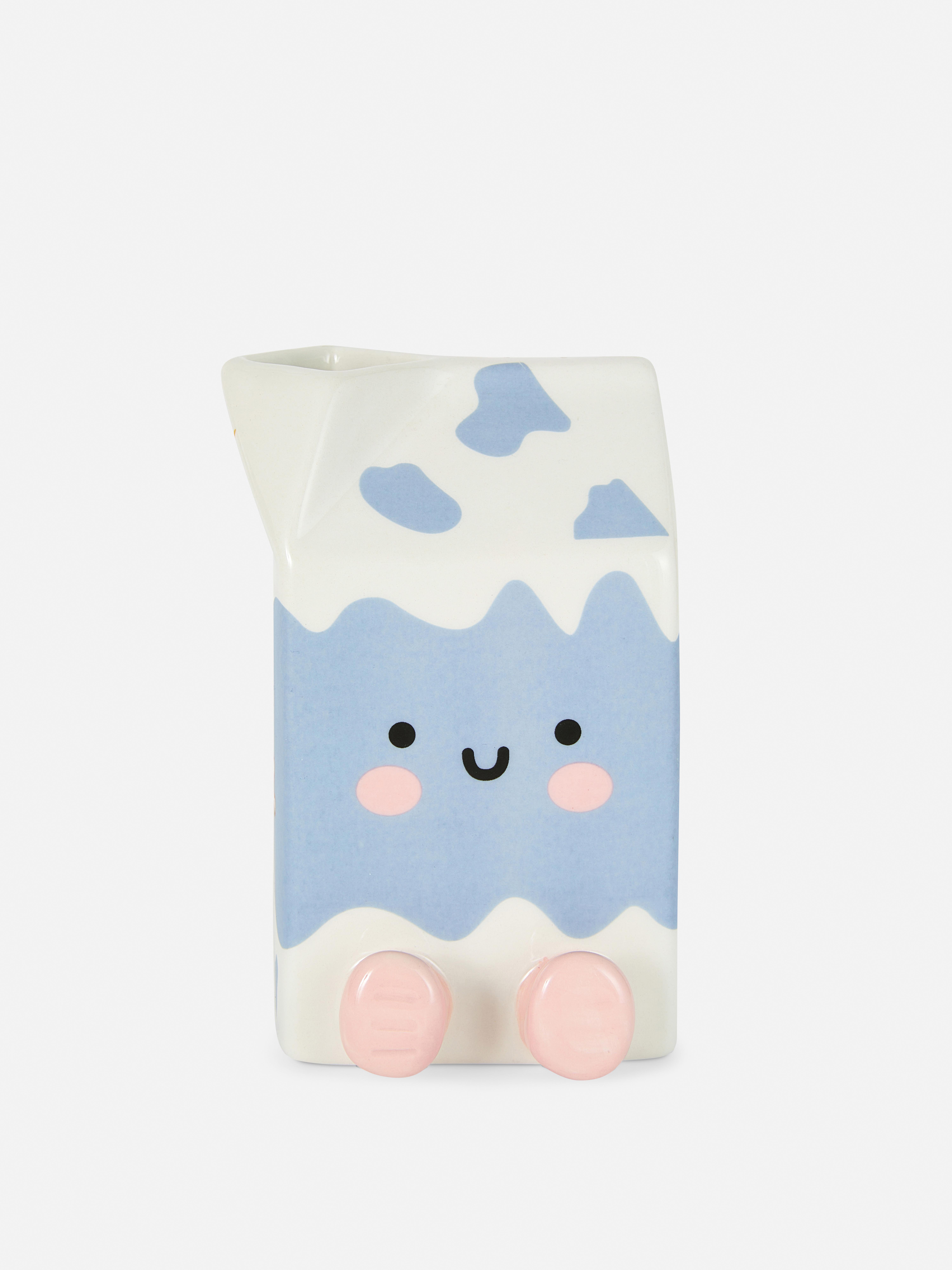 Ceramic Milk Carton Ornament